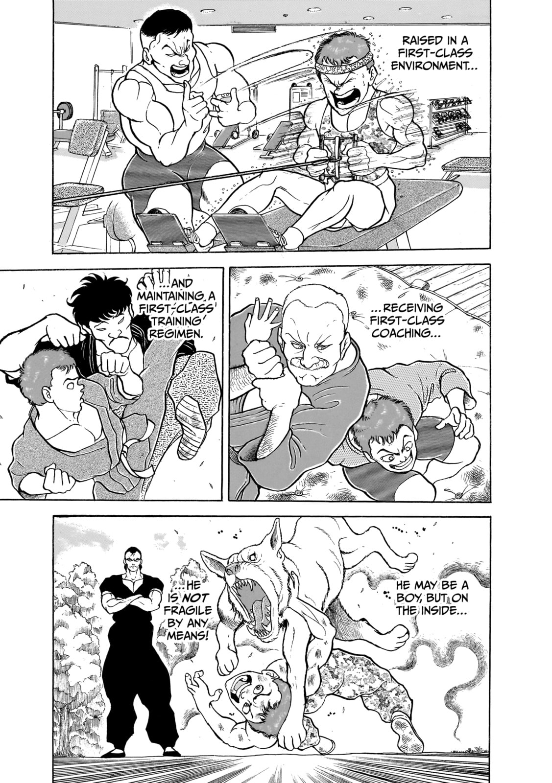 Read Baki the Grappler (Perfect Edition) chapter 87 image 6 on Lezhin