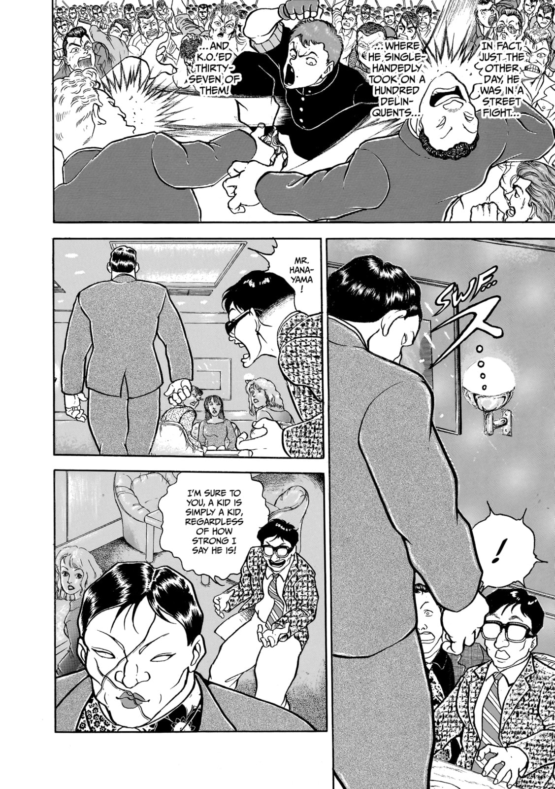 Read Baki the Grappler (Perfect Edition) chapter 87 image 7 on Lezhin