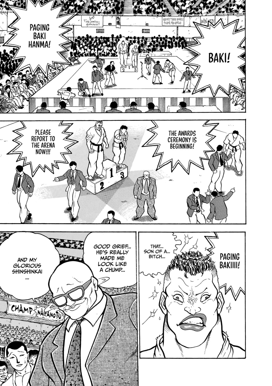Read Baki the Grappler (Perfect Edition) chapter 9 image 2 on Lezhin