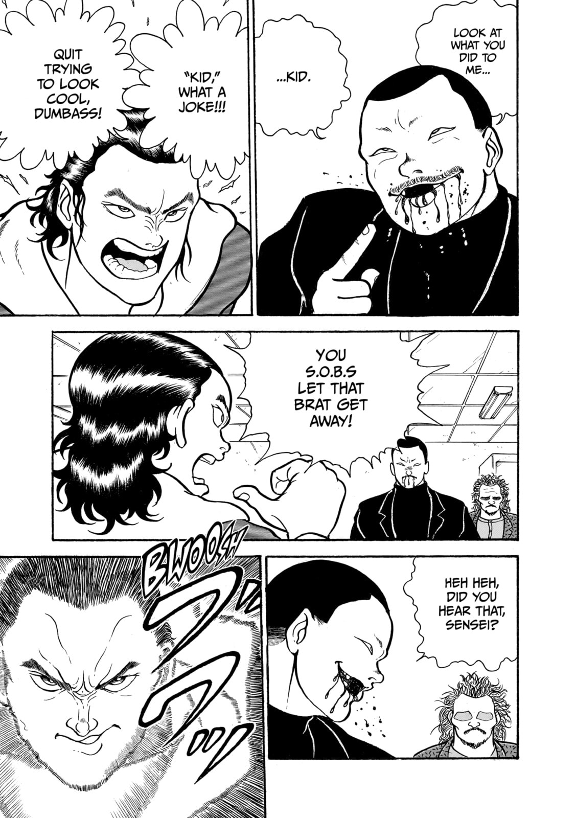 Read Baki the Grappler (Perfect Edition) chapter 9 image 4 on Lezhin
