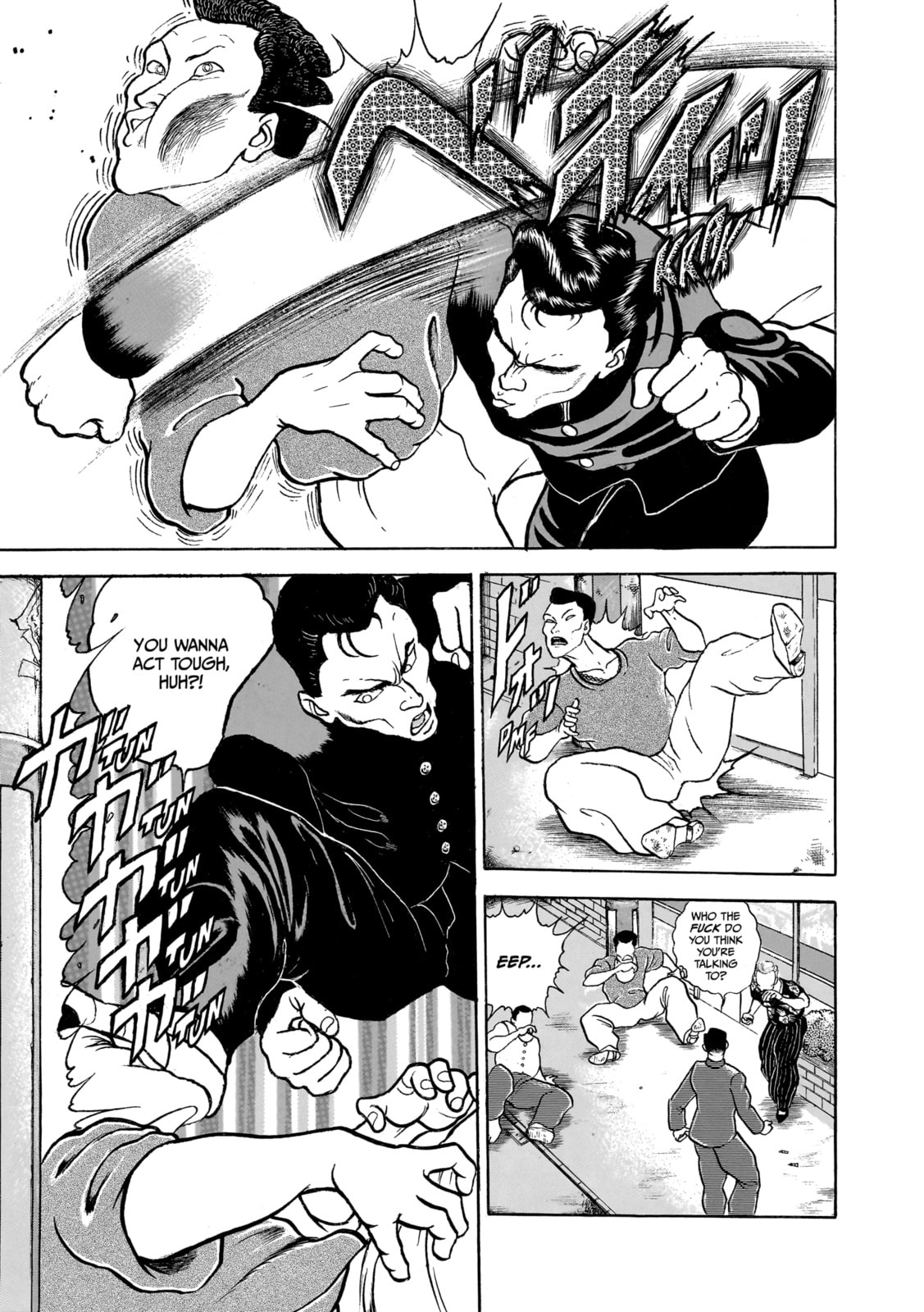 Read Baki the Grappler (Perfect Edition) chapter 90 image 4 on Lezhin