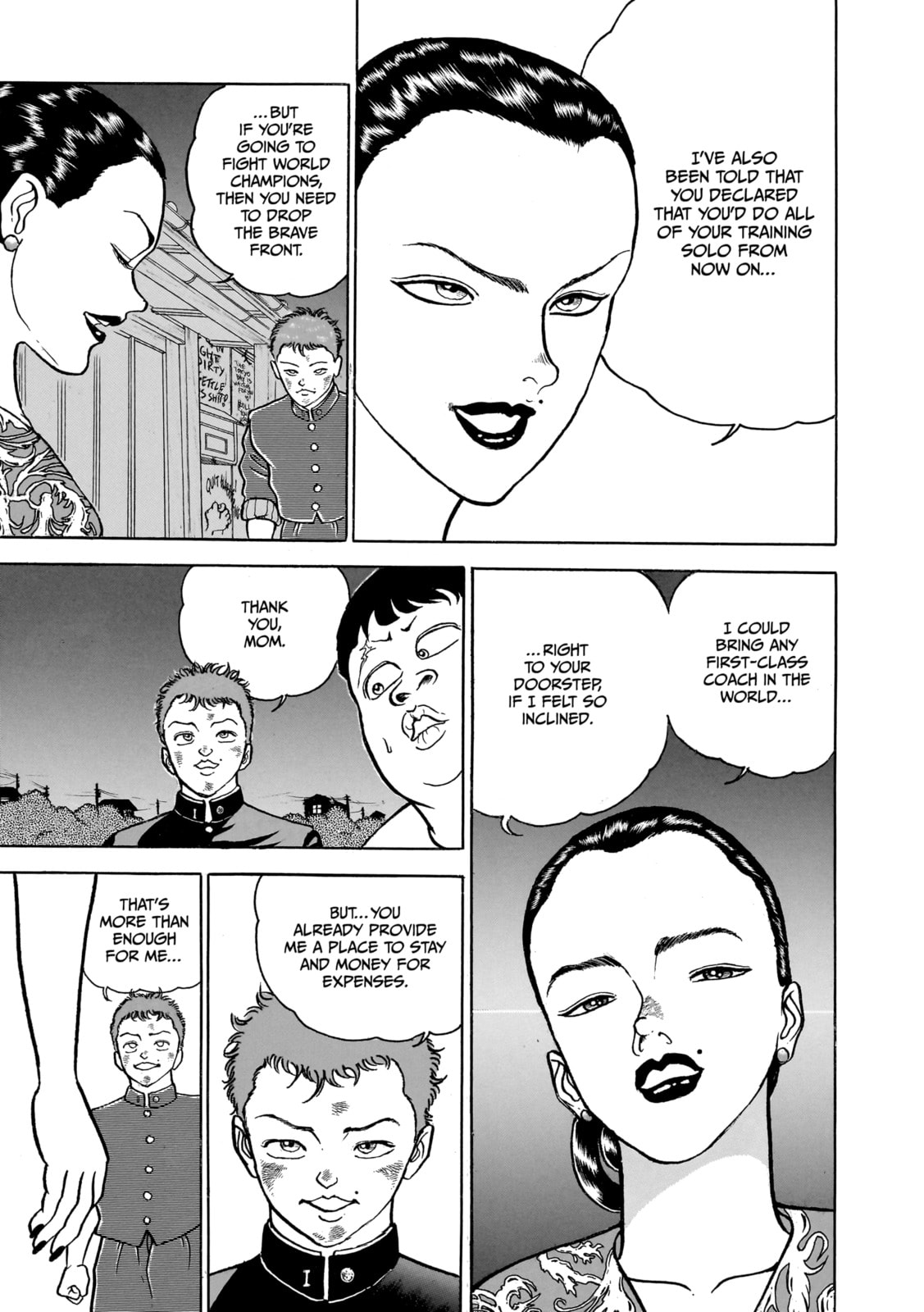 Read Baki the Grappler (Perfect Edition) chapter 91 image 8 on Lezhin
