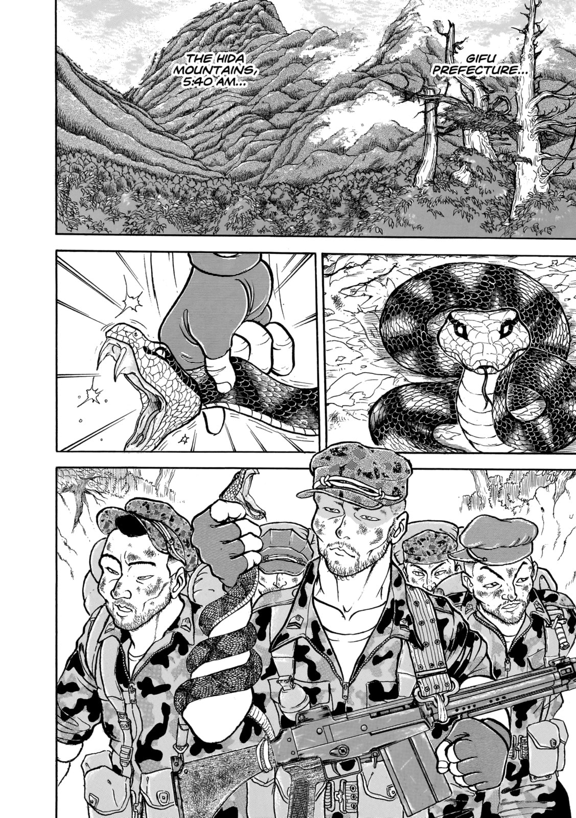 Read Baki the Grappler (Perfect Edition) chapter 92 image 1 on Lezhin
