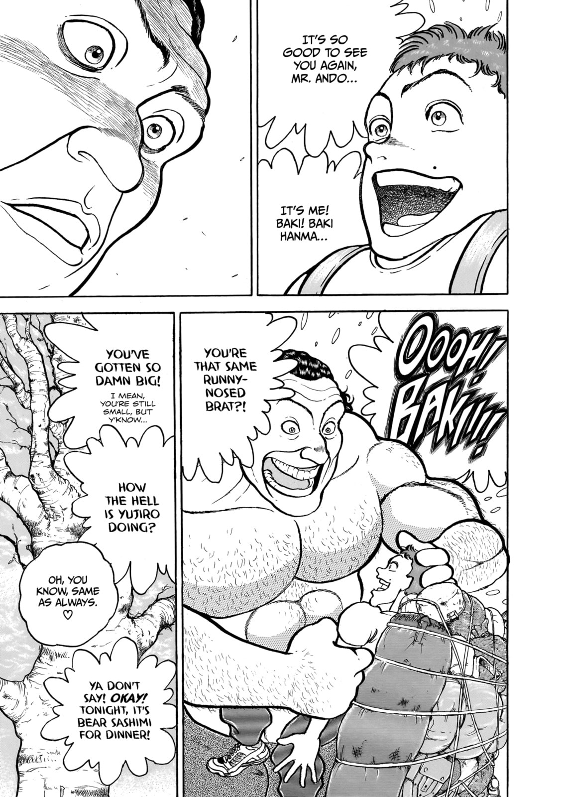 Read Baki the Grappler (Perfect Edition) chapter 92 image 12 on Lezhin
