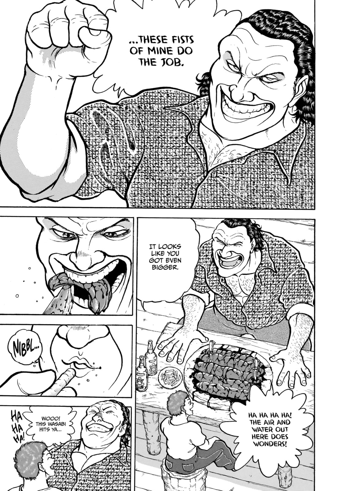 Read Baki the Grappler (Perfect Edition) chapter 92 image 14 on Lezhin
