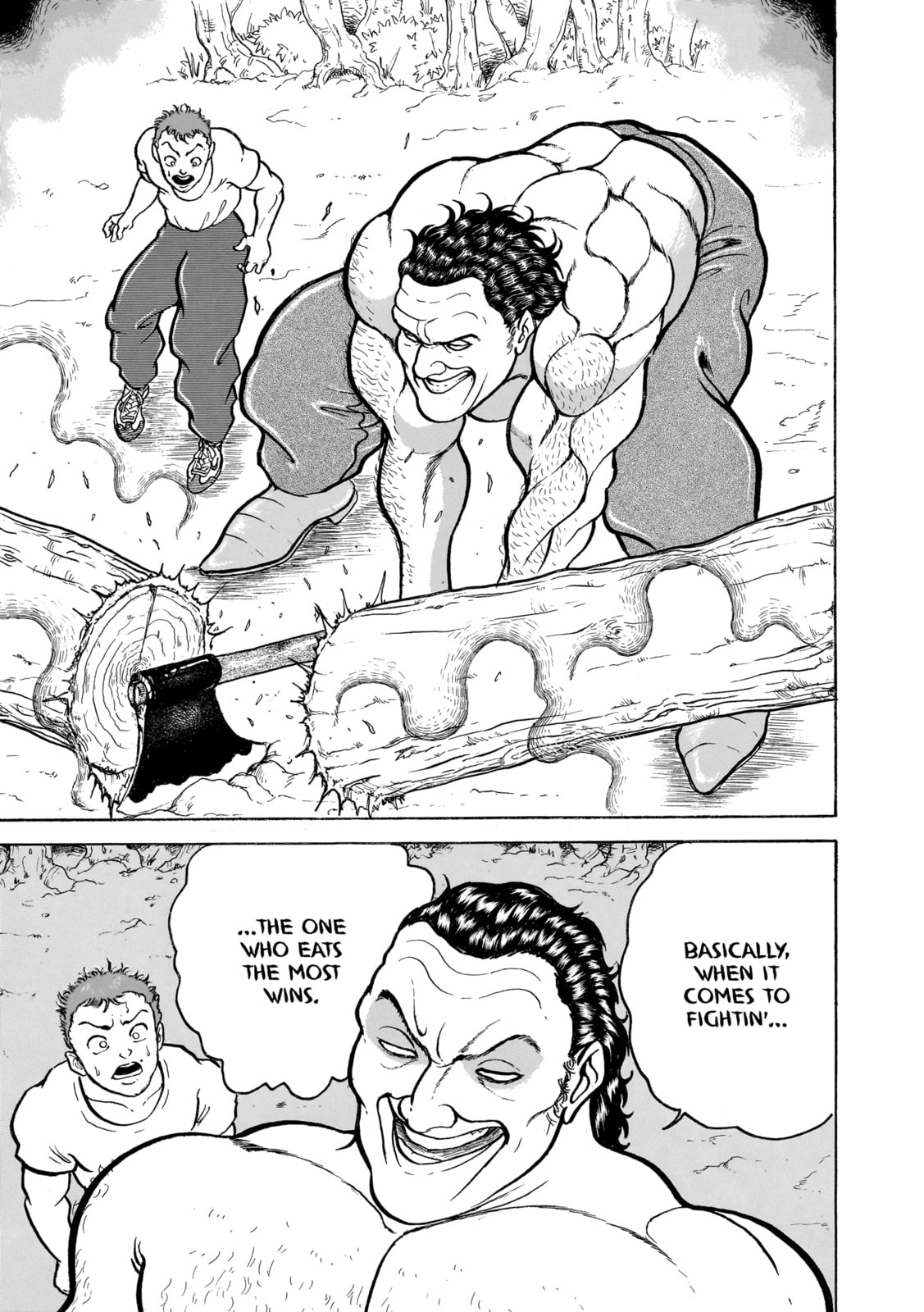 Read Baki the Grappler (Perfect Edition) chapter 92 image 18 on Lezhin