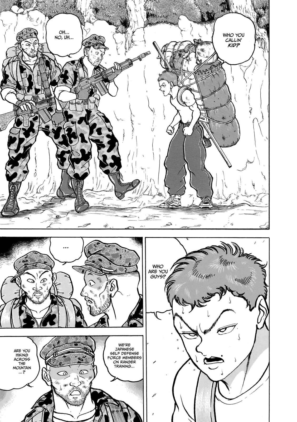 Read Baki the Grappler (Perfect Edition) chapter 92 image 6 on Lezhin