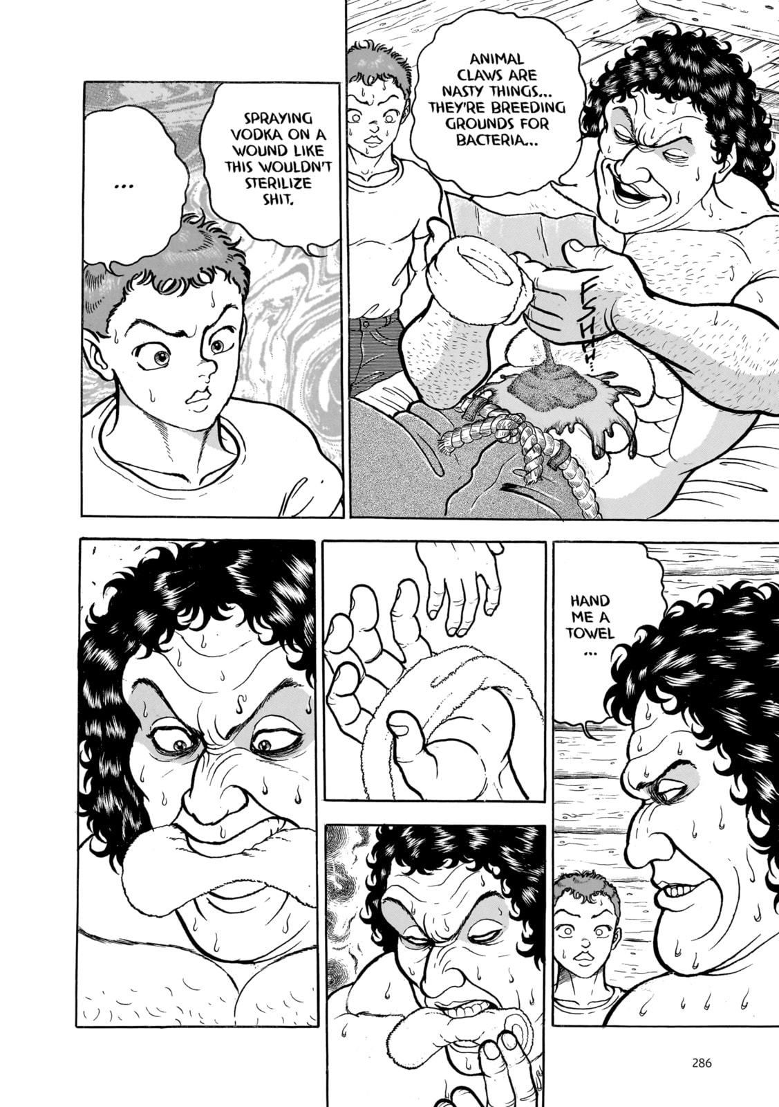 Read Baki the Grappler (Perfect Edition) chapter 95 image 9 on Lezhin