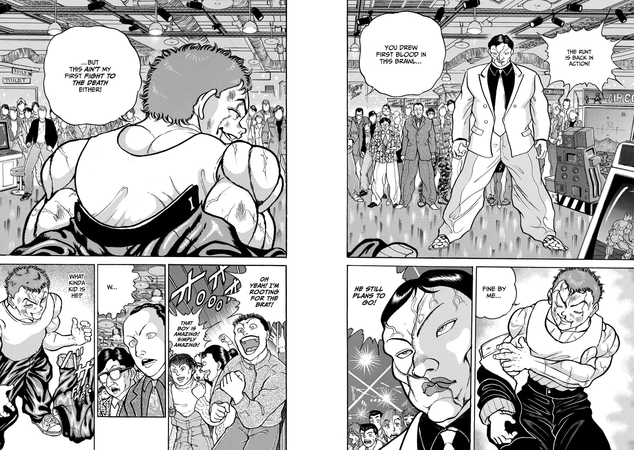 Read Baki Part 1 chapter 115 image 1 on Lezhin