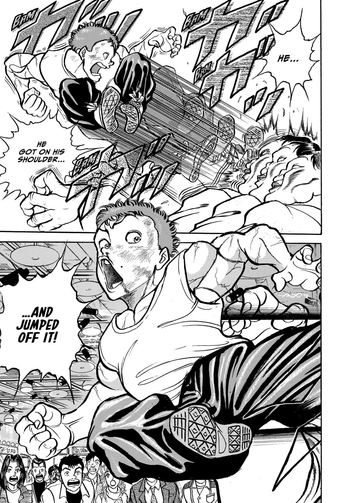 Read Baki Part 1 chapter 115 image 13 on Lezhin