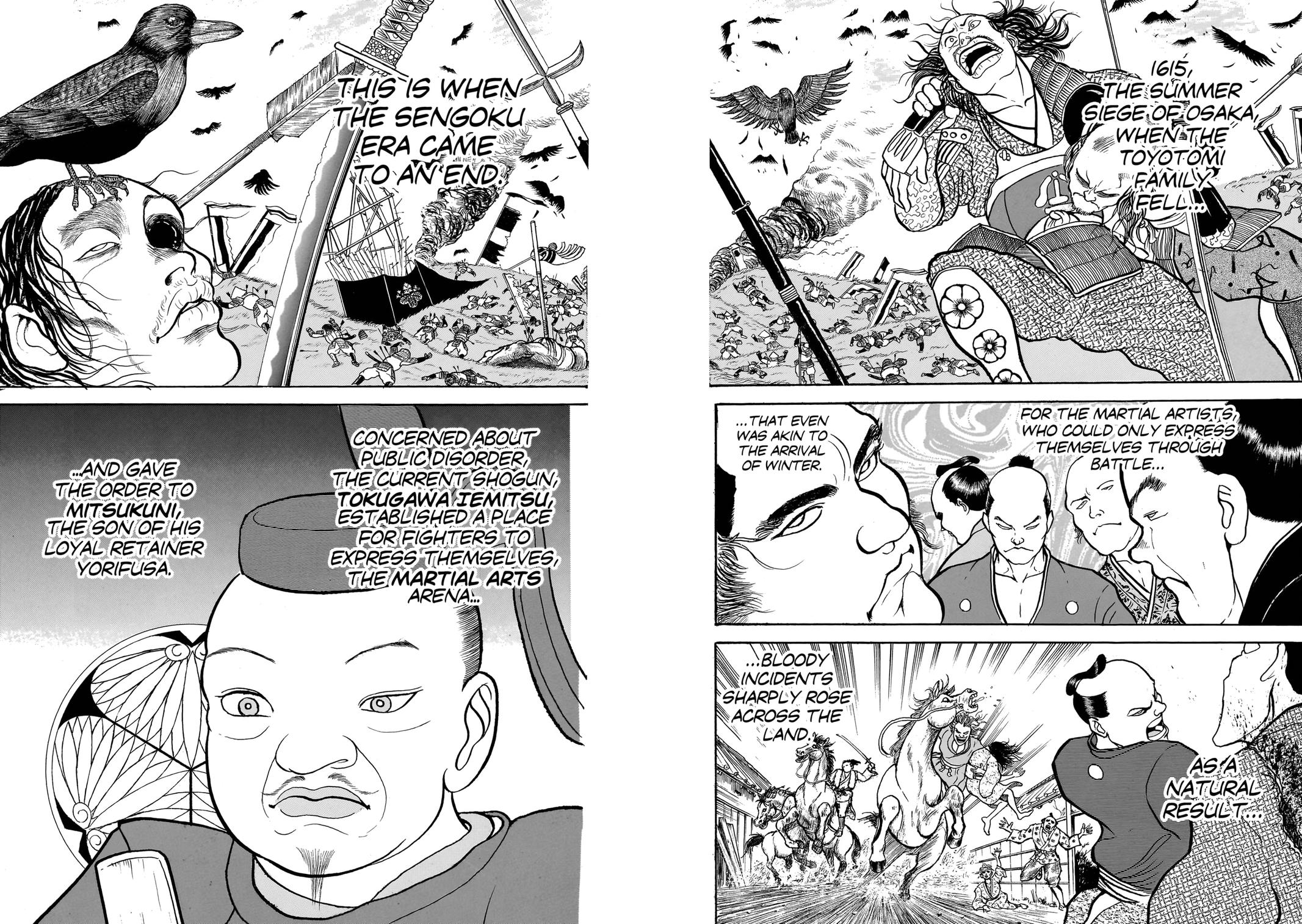 Read Baki Part 1 chapter 18 image 1 on Lezhin