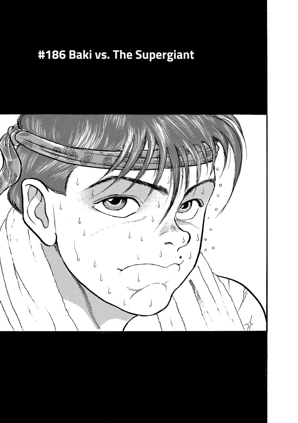 Read Baki Part 1 chapter 186 image 0 on Lezhin