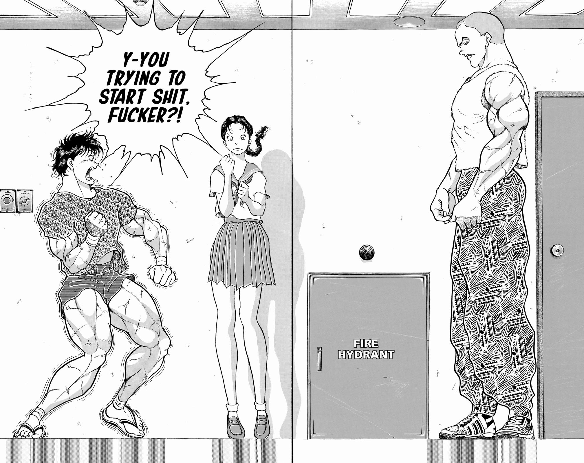 Read Baki Part 1 chapter 213 image 13 on Lezhin