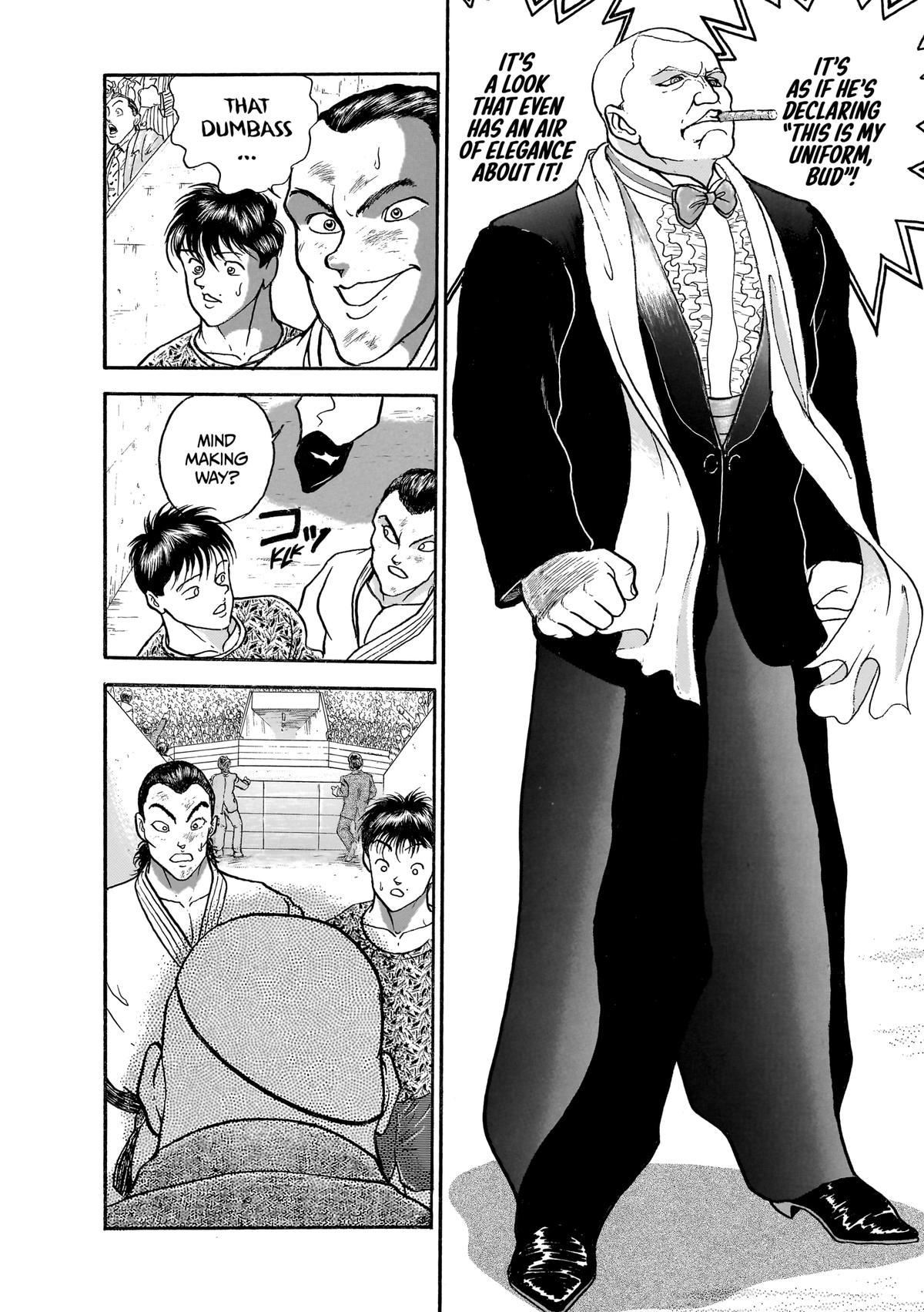 Read Baki Part 1 chapter 217 image 11 on Lezhin