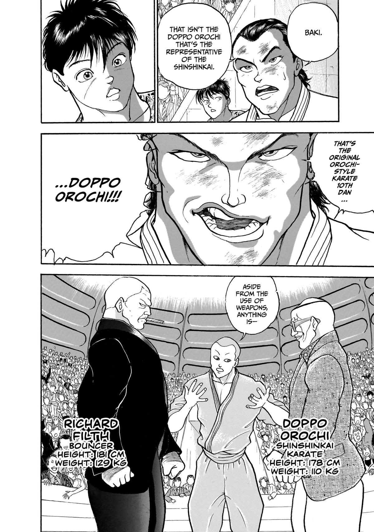 Read Baki Part 1 chapter 217 image 13 on Lezhin
