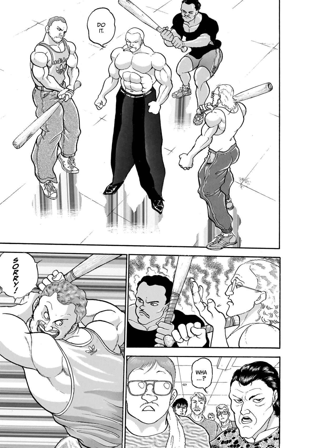 Read Baki Part 1 chapter 217 image 3 on Lezhin