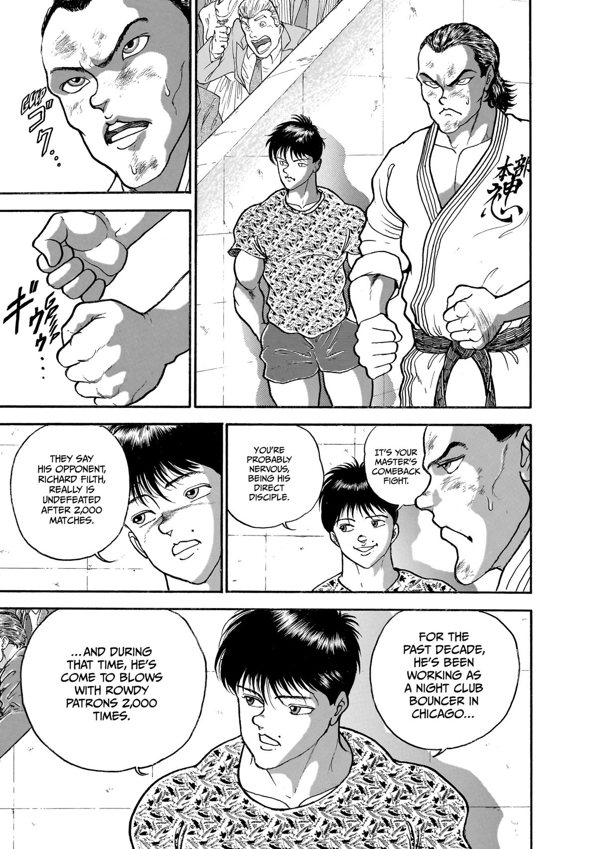 Read Baki Part 1 chapter 217 image 8 on Lezhin