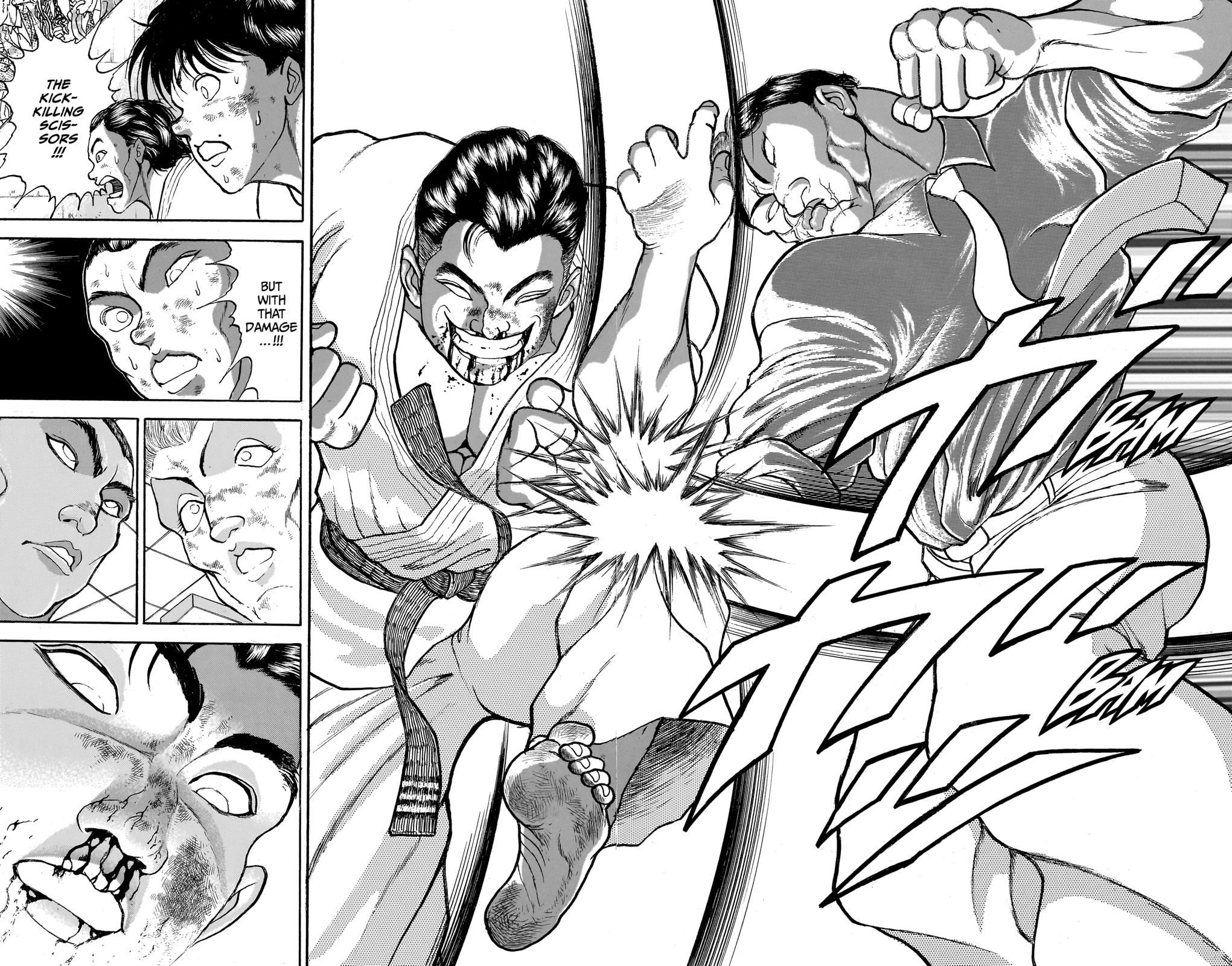 Read Baki Part 1 chapter 239 image 12 on Lezhin