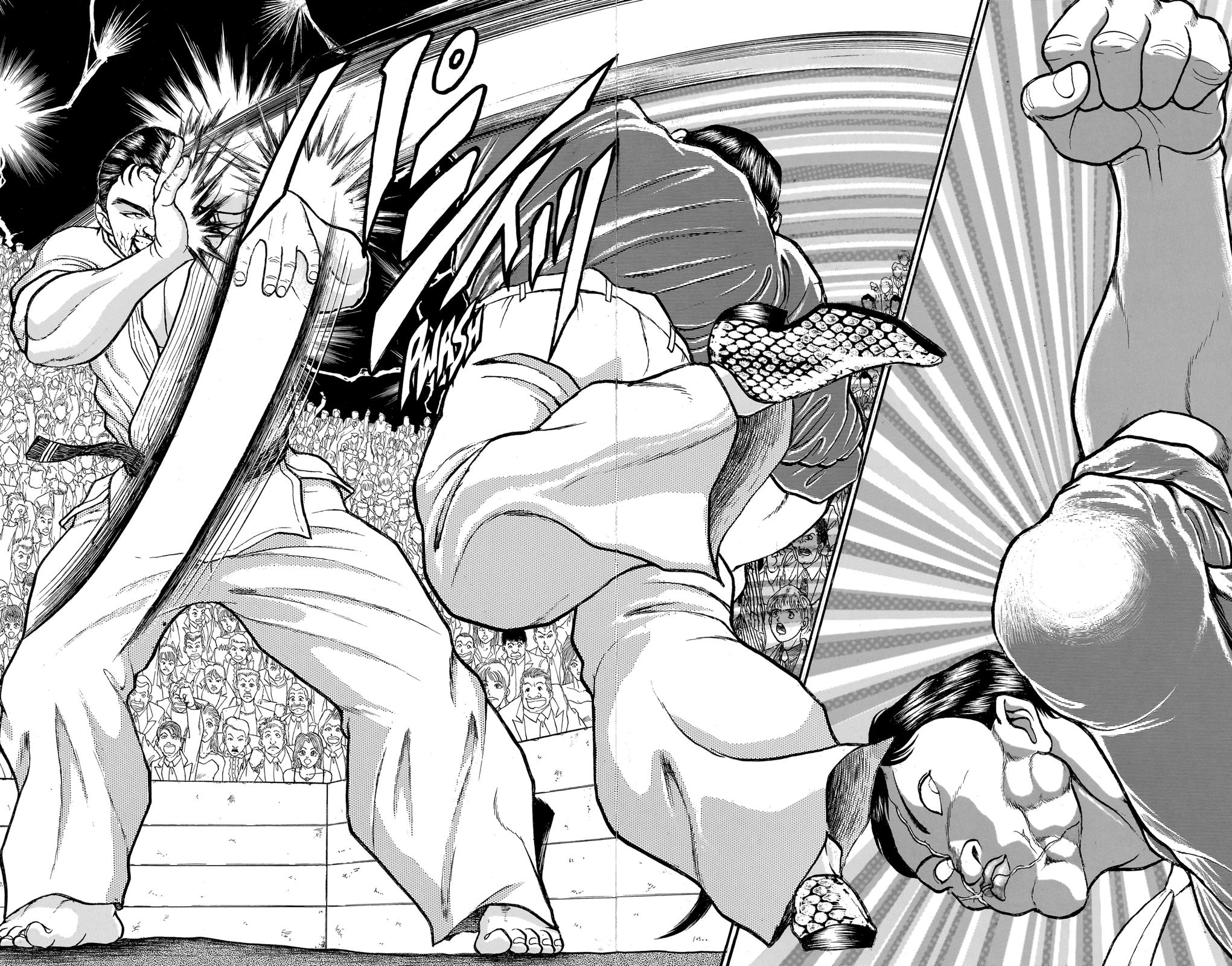 Read Baki Part 1 chapter 239 image 8 on Lezhin