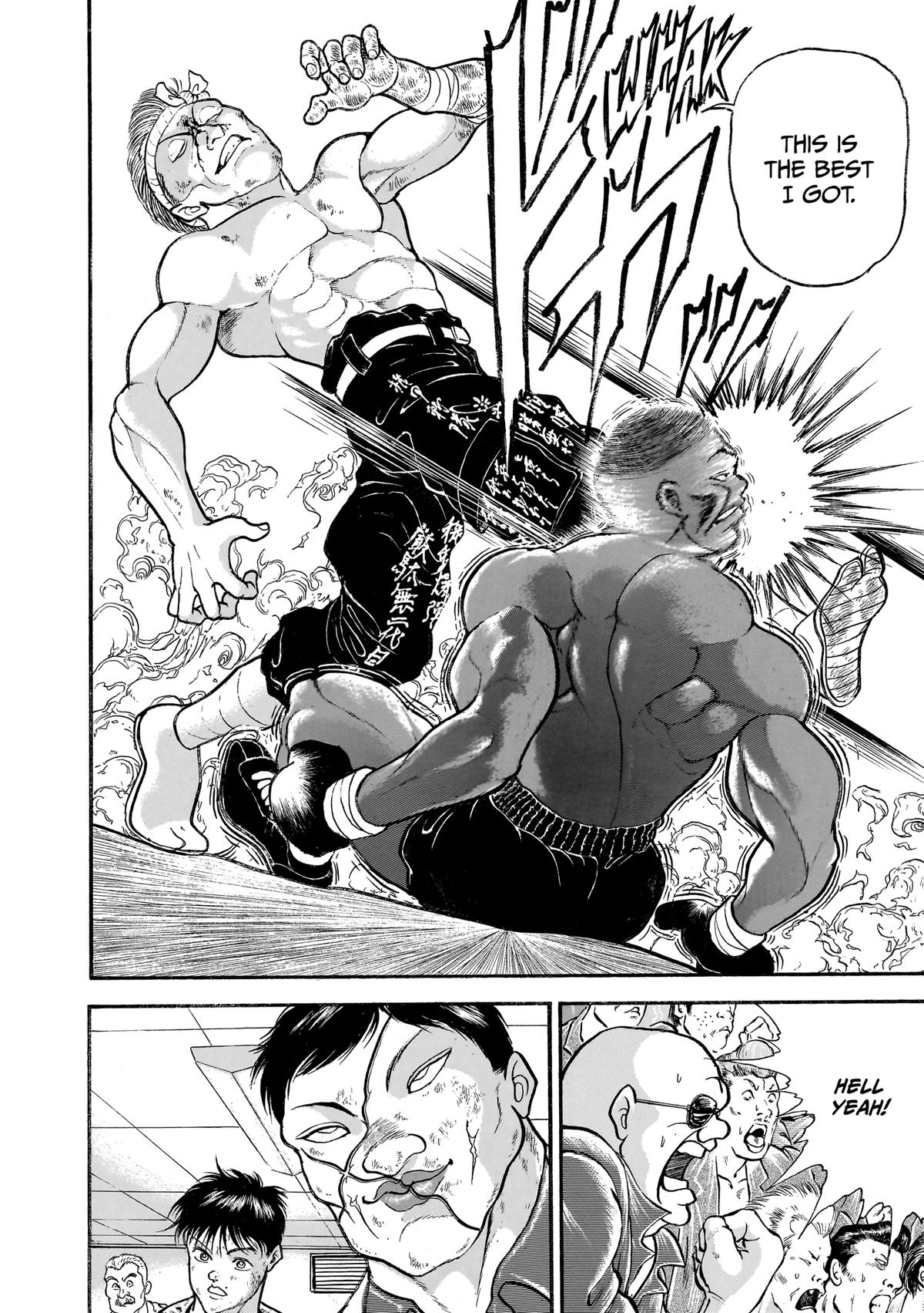 Read Baki Part 1 chapter 249 image 9 on Lezhin