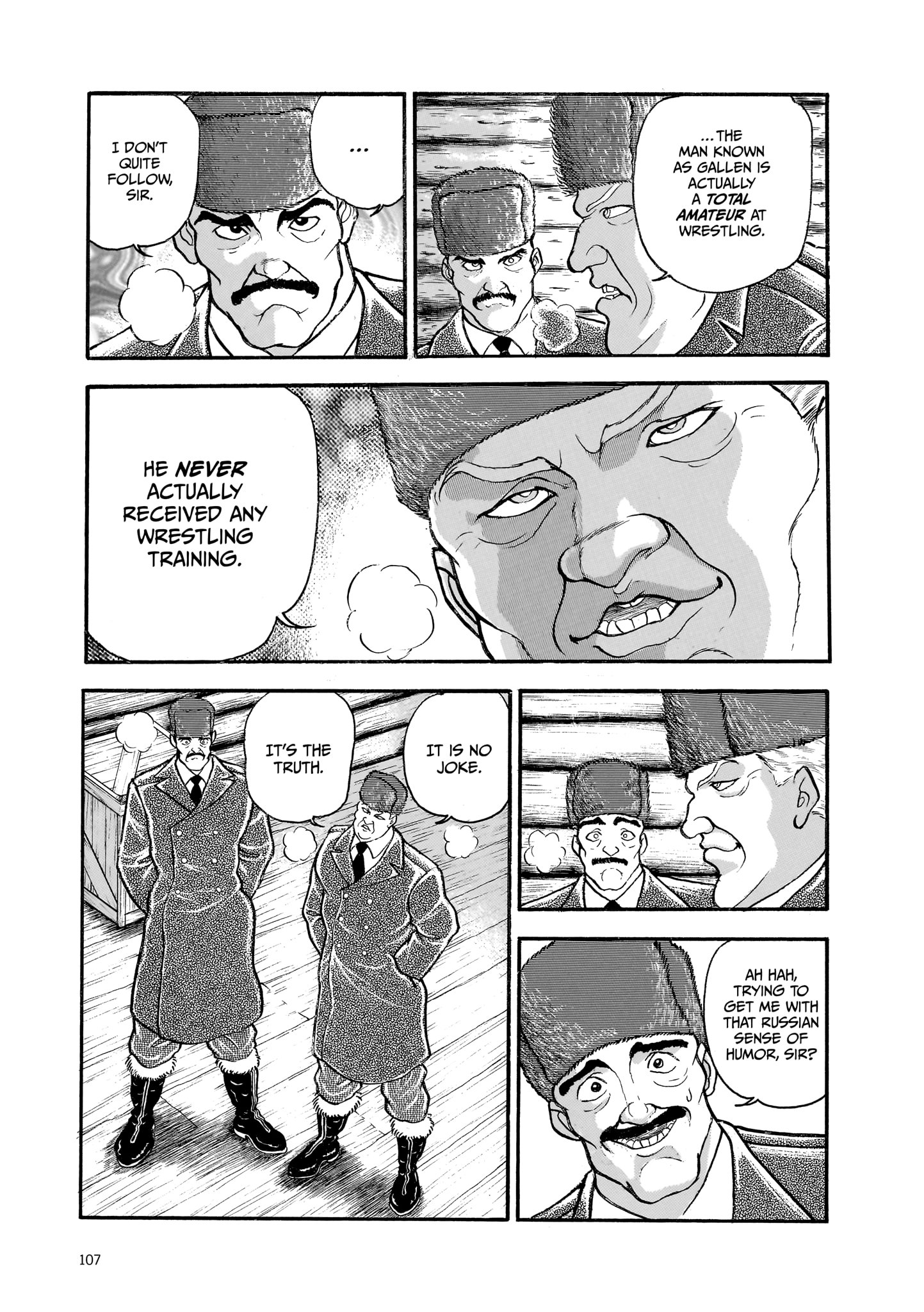 Read Baki Part 1 chapter 258 image 8 on Lezhin