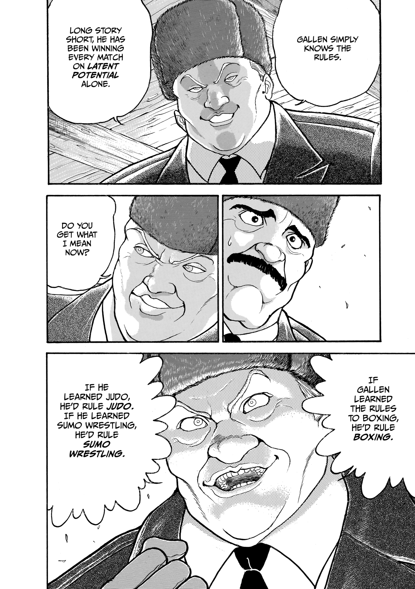 Read Baki Part 1 chapter 258 image 9 on Lezhin