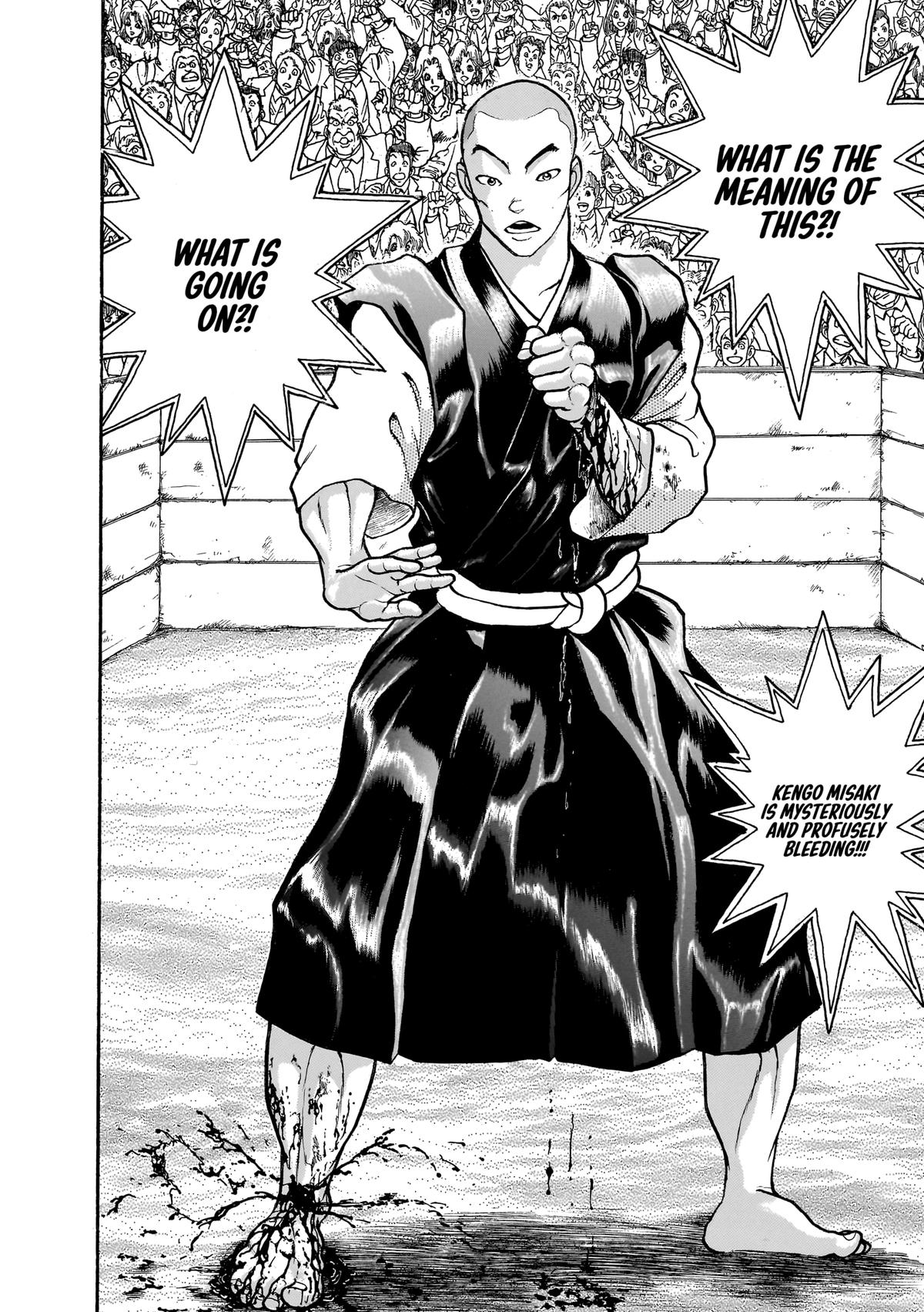 Read Baki Part 1 chapter 261 image 1 on Lezhin