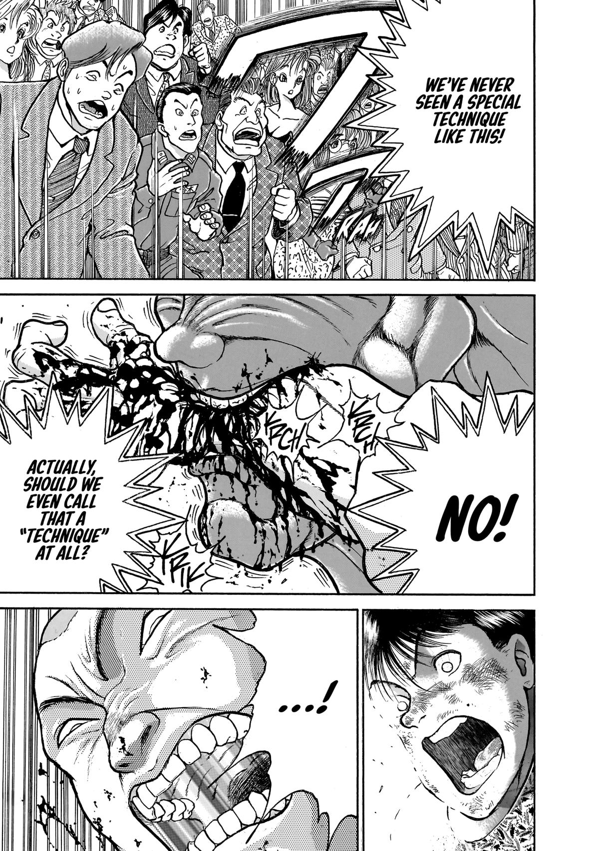 Read Baki Part 1 chapter 261 image 18 on Lezhin