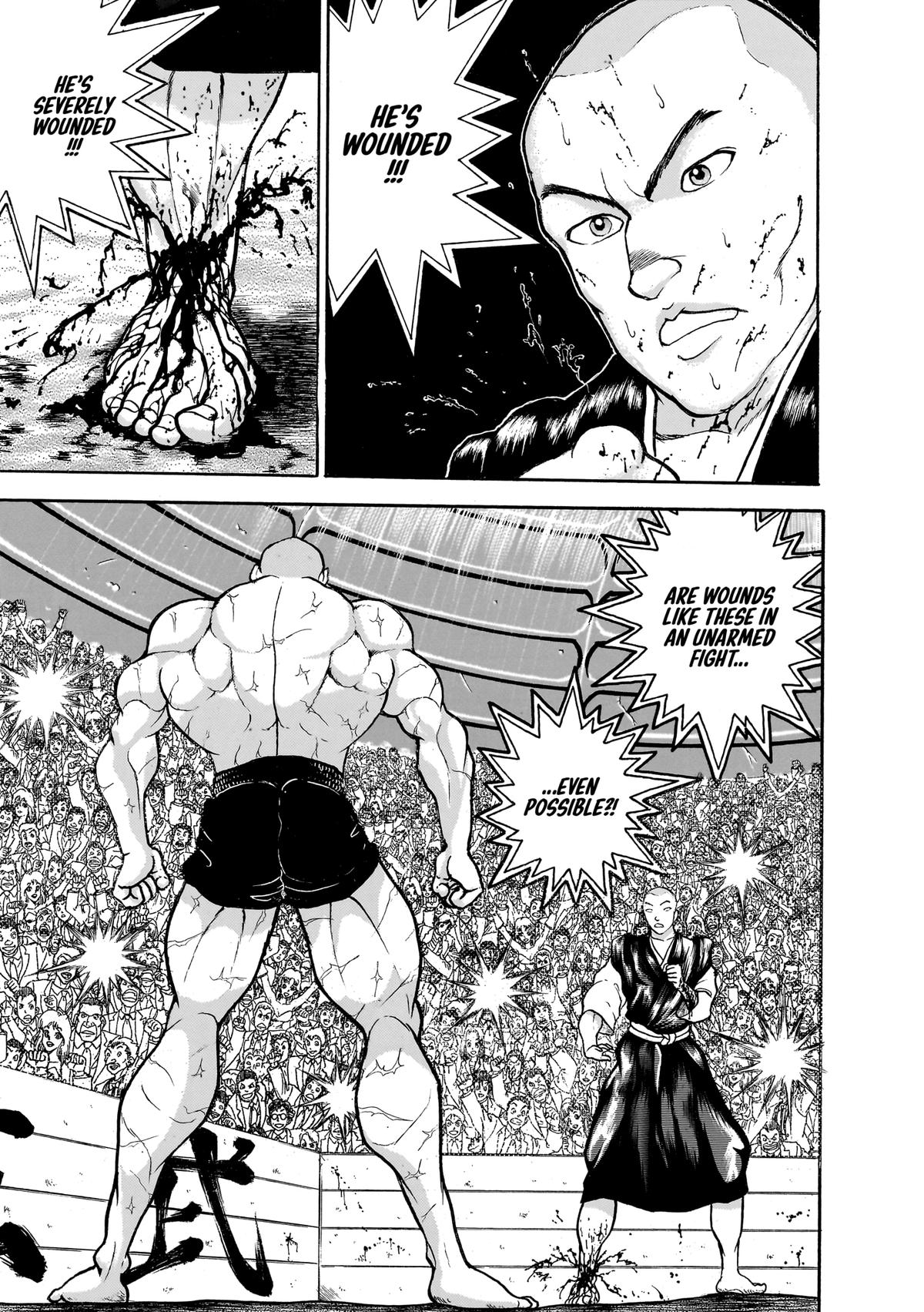 Read Baki Part 1 chapter 261 image 2 on Lezhin