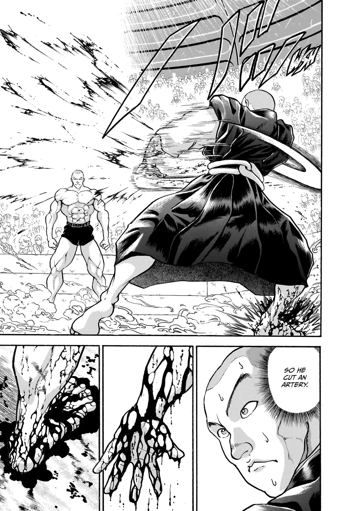 Read Baki Part 1 chapter 261 image 8 on Lezhin