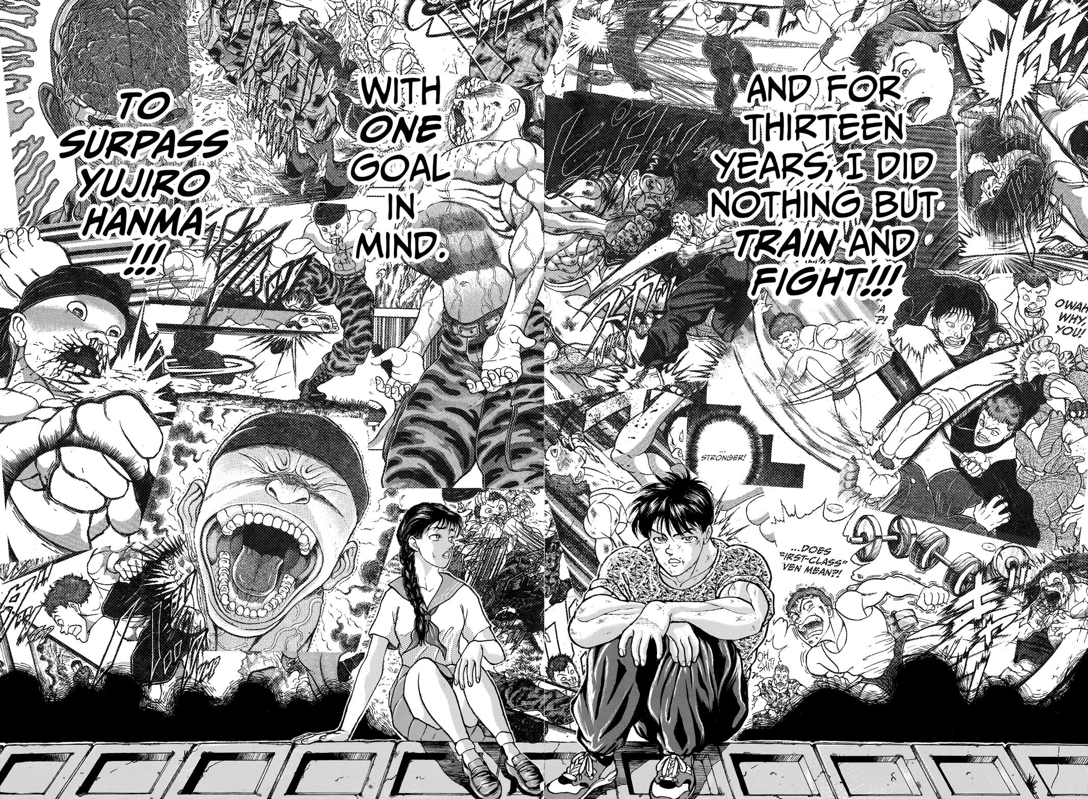 Read Baki Part 1 chapter 267 image 8 on Lezhin