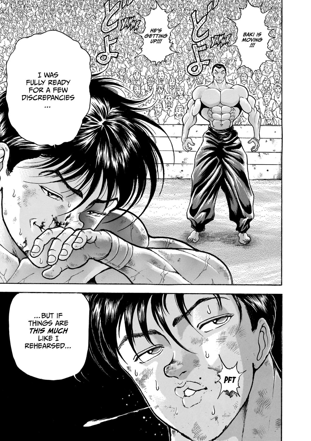 Read Baki Part 1 chapter 324 image 2 on Lezhin