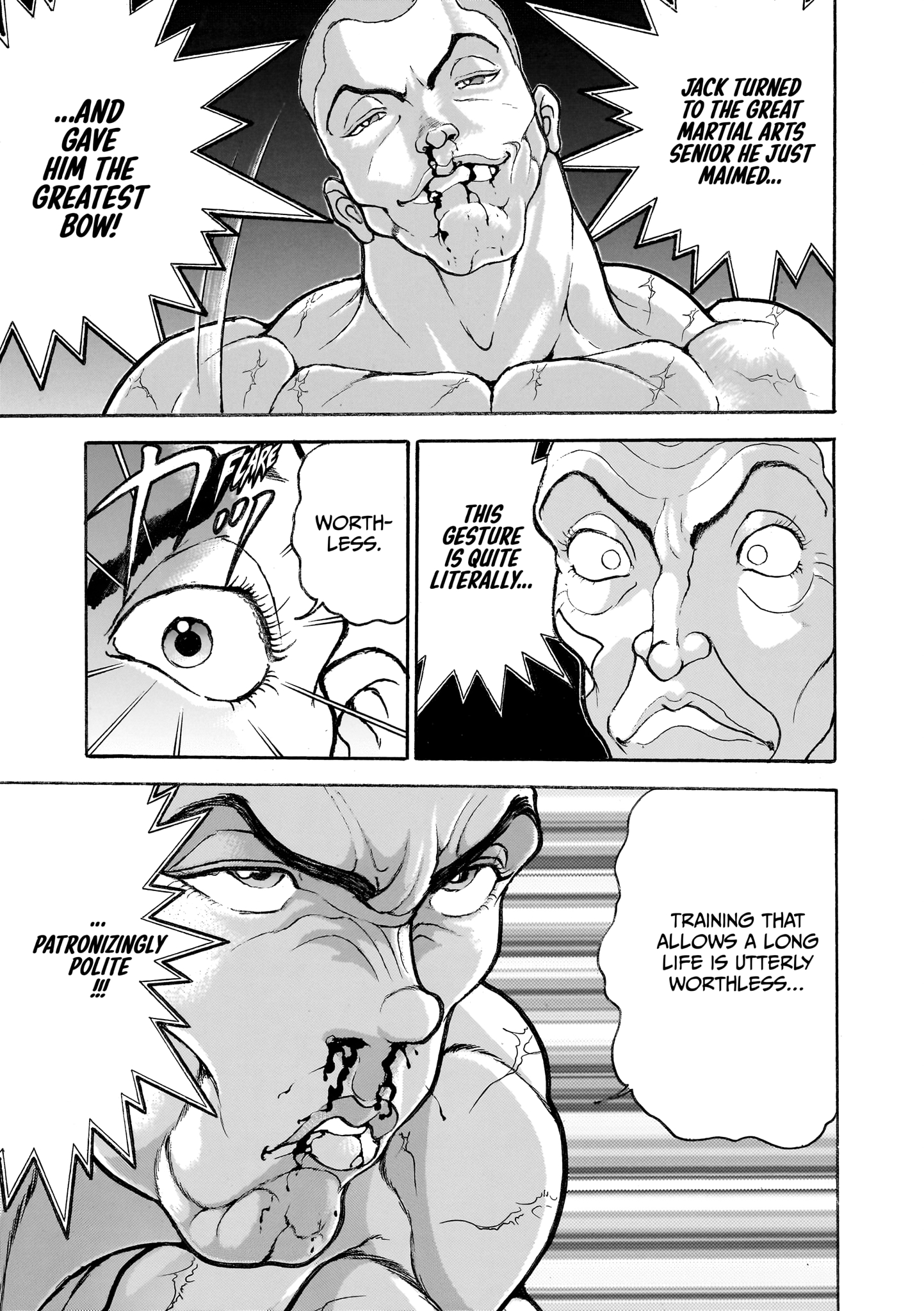 Read Baki Part 1 chapter 333 image 10 on Lezhin