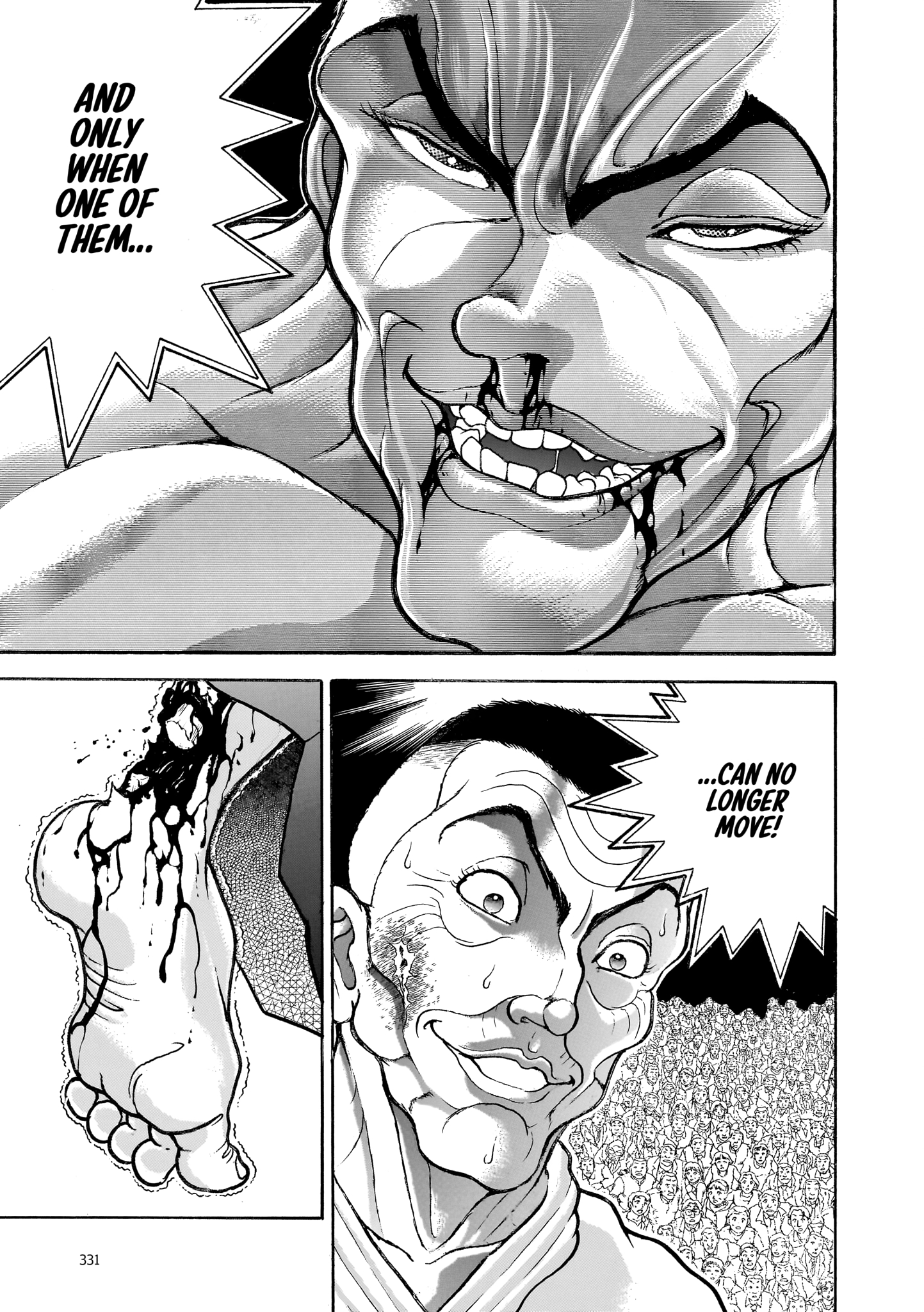 Read Baki Part 1 chapter 333 image 16 on Lezhin
