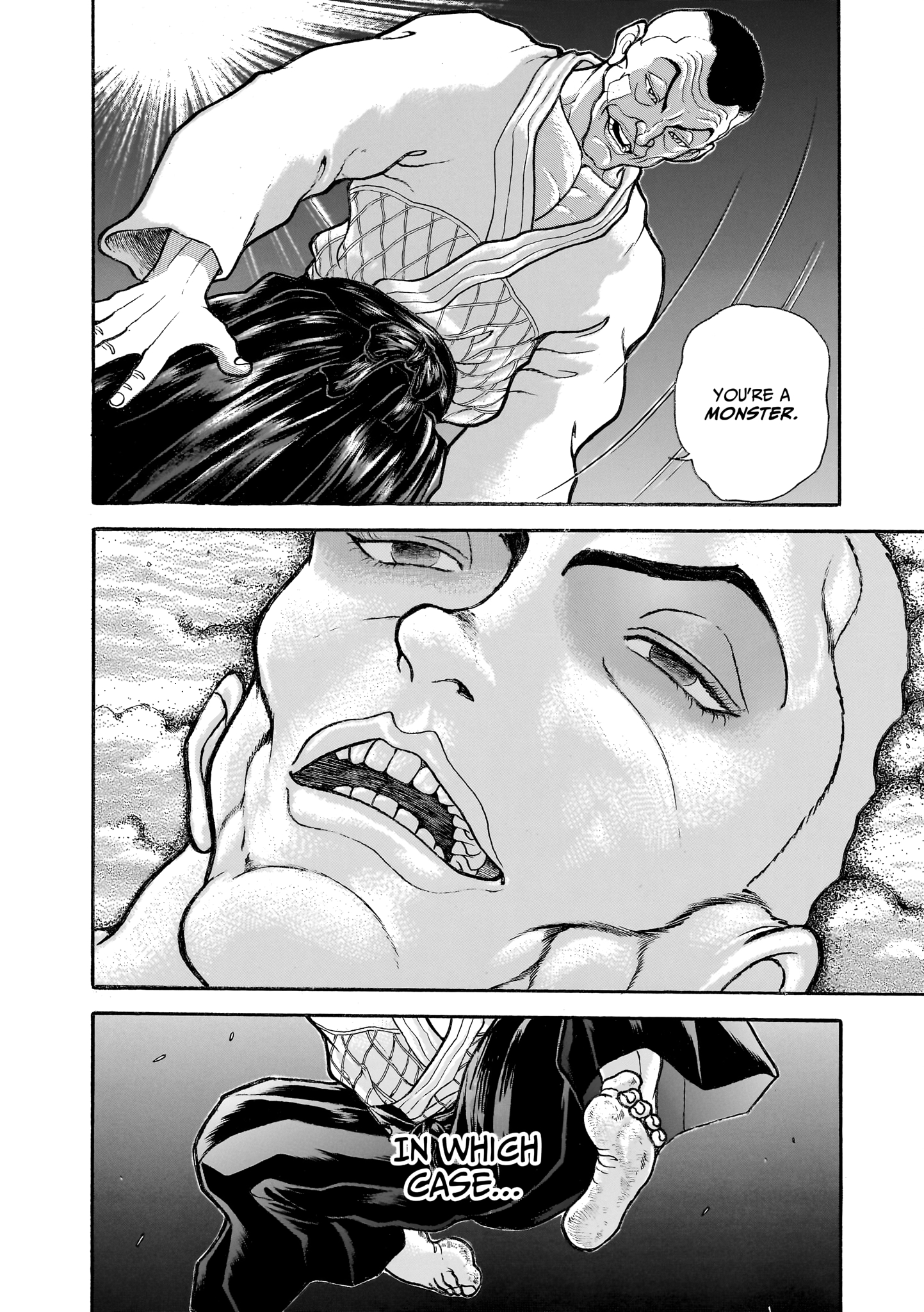 Read Baki Part 1 chapter 333 image 3 on Lezhin