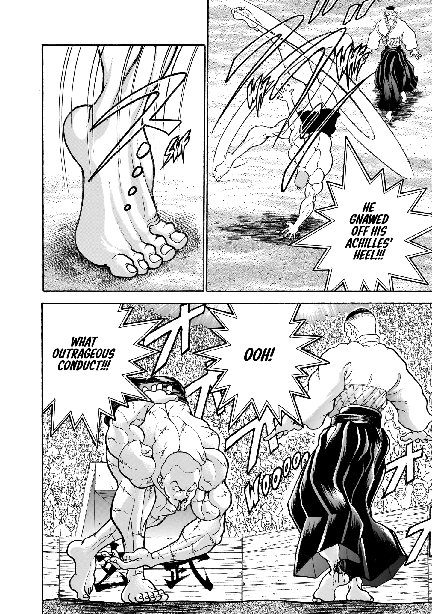 Read Baki Part 1 chapter 333 image 9 on Lezhin