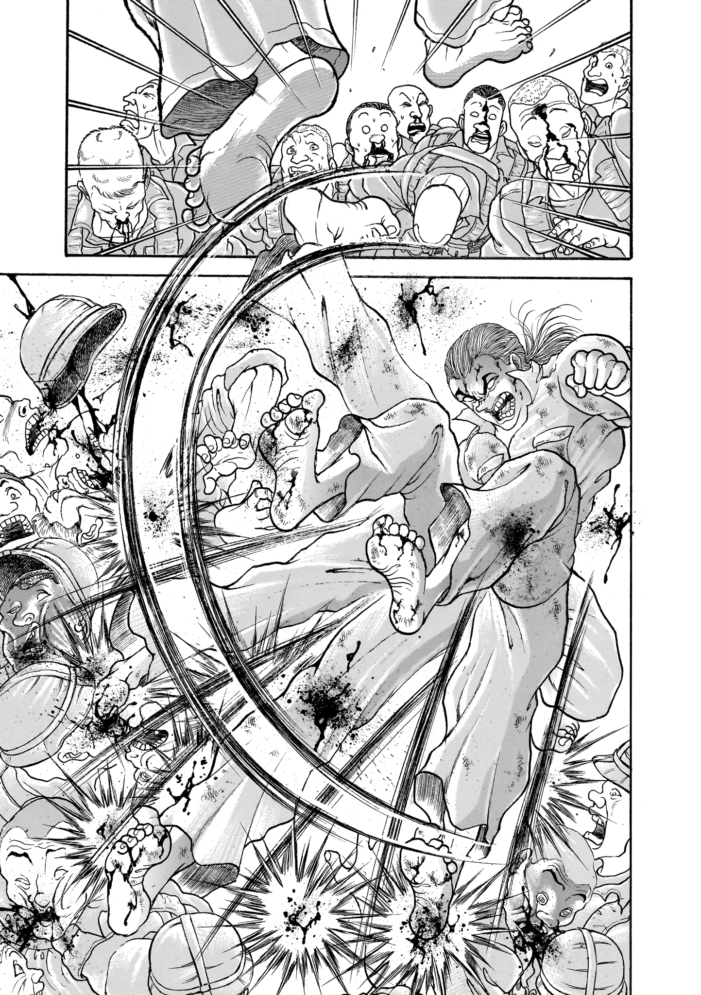 Read Baki Part 1 chapter 352 image 10 on Lezhin