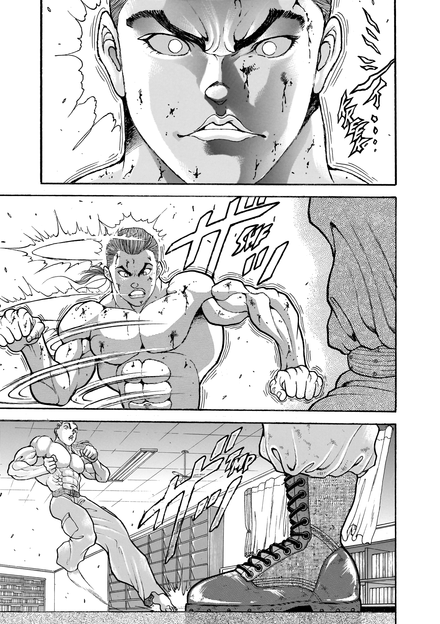Read Baki Part 1 chapter 352 image 18 on Lezhin