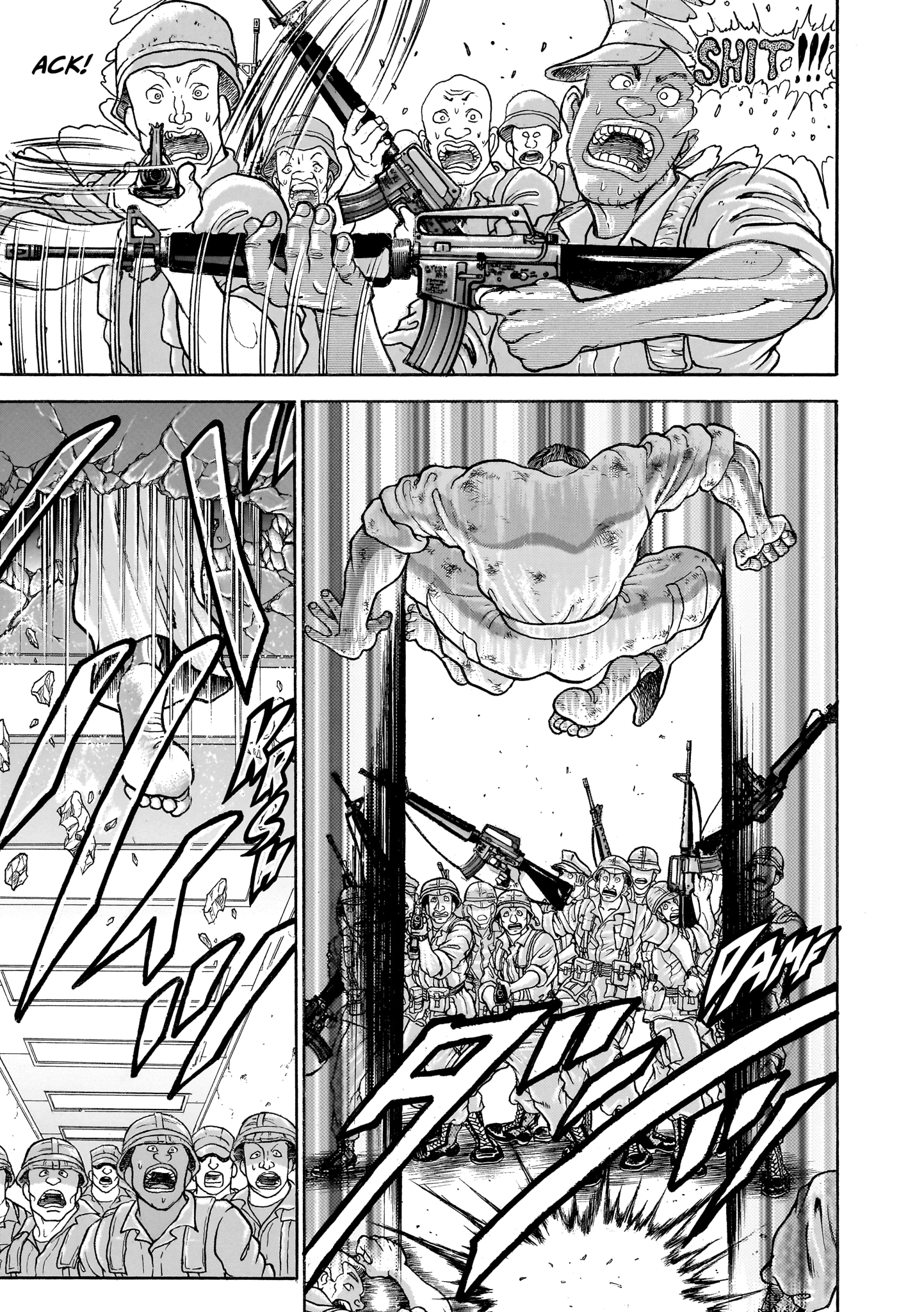 Read Baki Part 1 chapter 352 image 4 on Lezhin