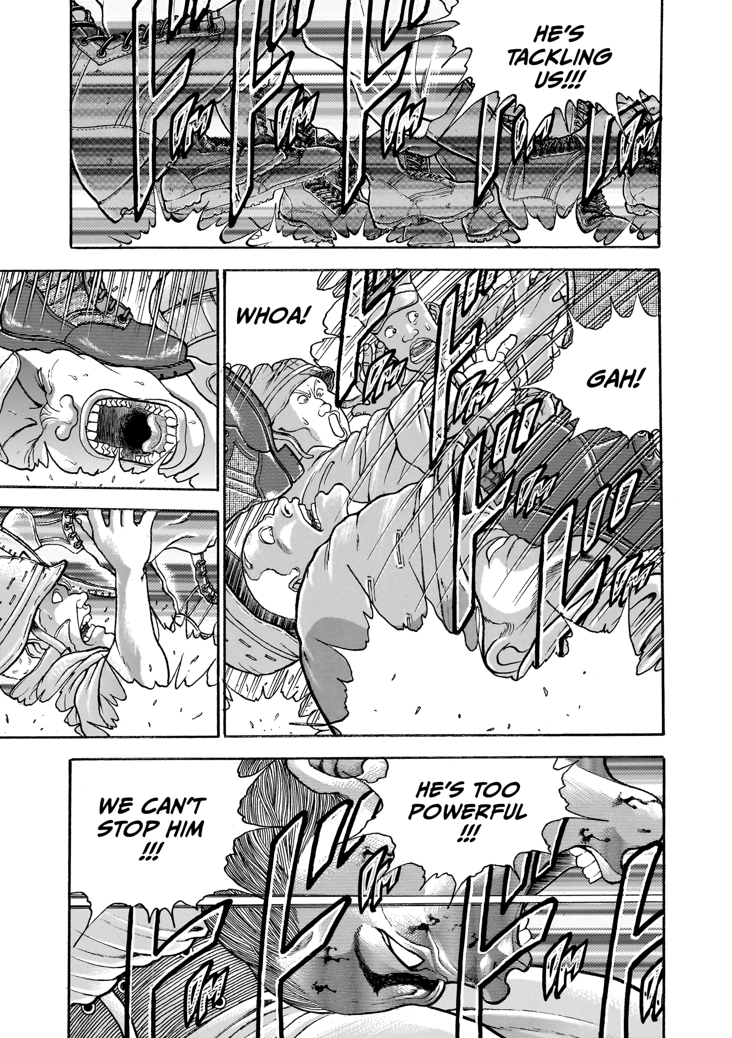 Read Baki Part 1 chapter 352 image 8 on Lezhin
