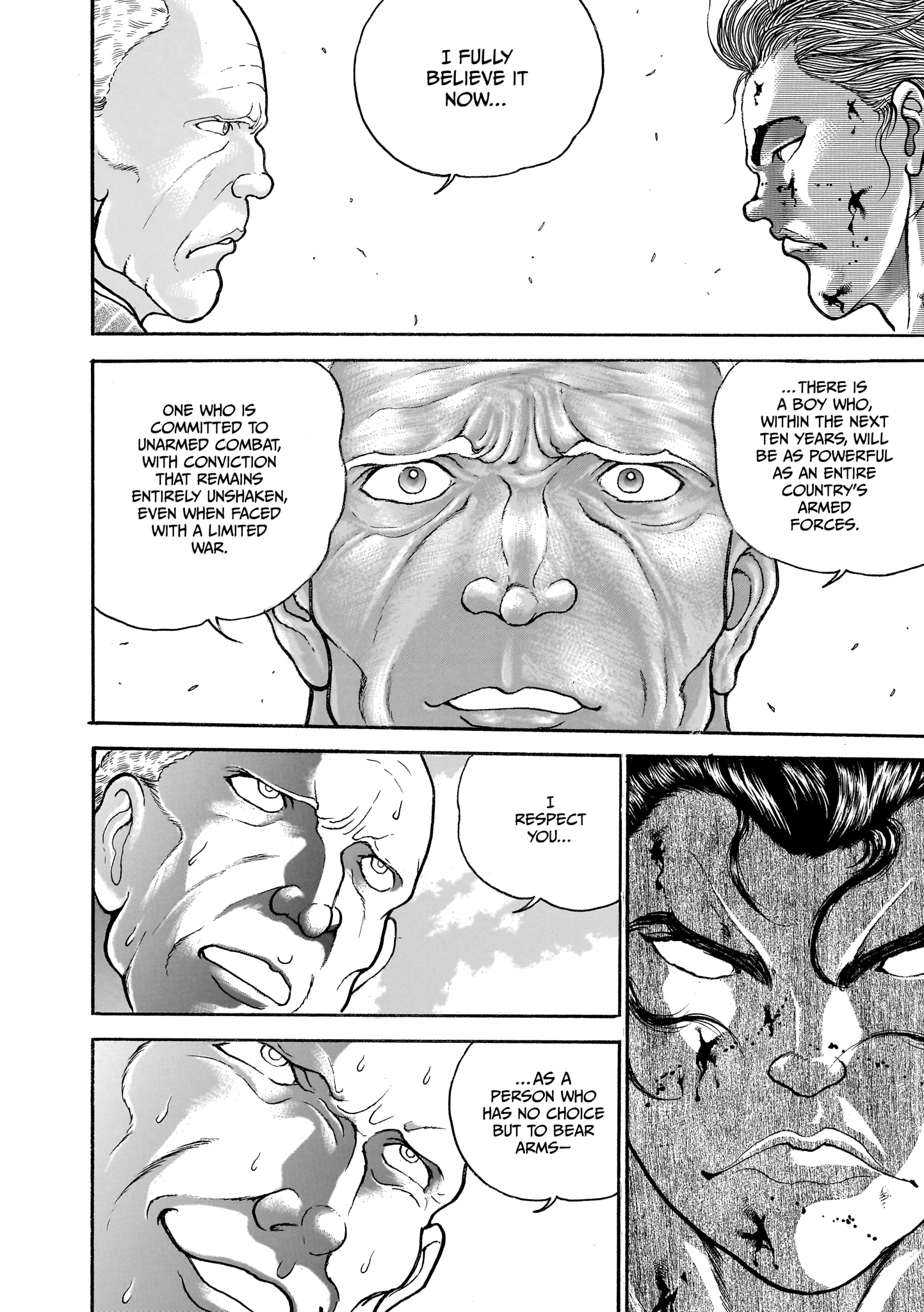 Read Baki Part 1 chapter 355 image 12 on Lezhin