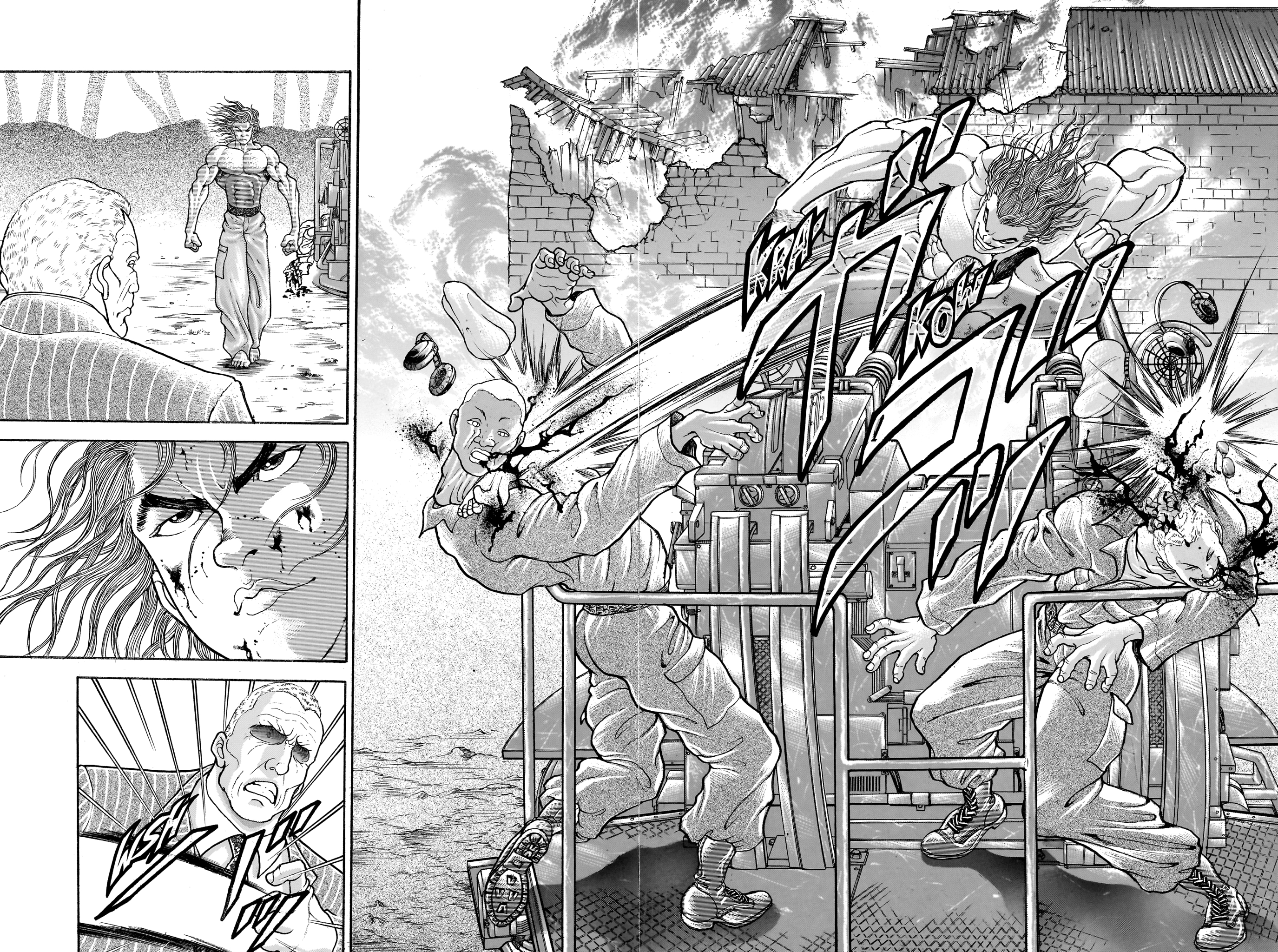 Read Baki Part 1 chapter 355 image 9 on Lezhin