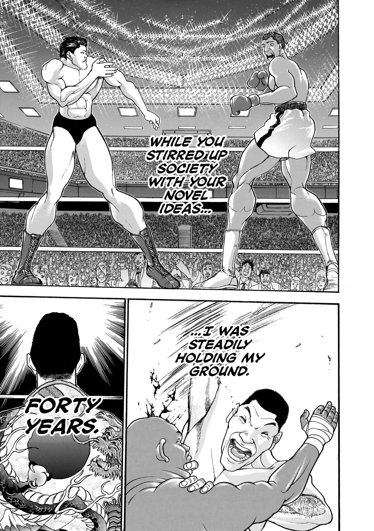 Read Baki Part 1 chapter 370.1 image 12 on Lezhin