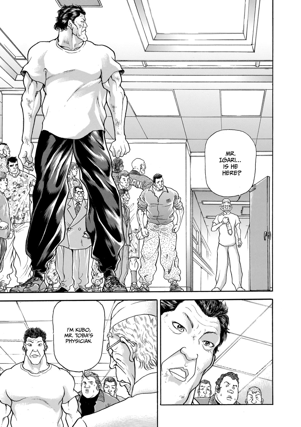Read Baki Part 1 chapter 370.1 image 5 on Lezhin