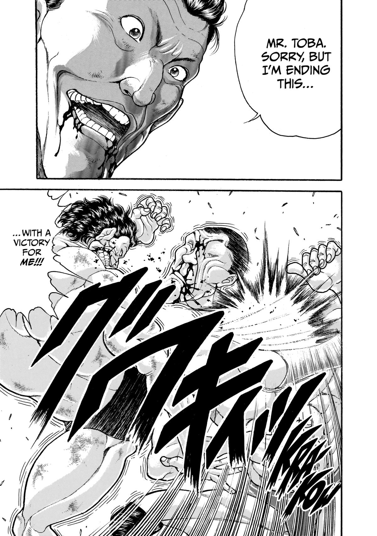 Read Baki Part 1 chapter 370.3 image 15 on Lezhin