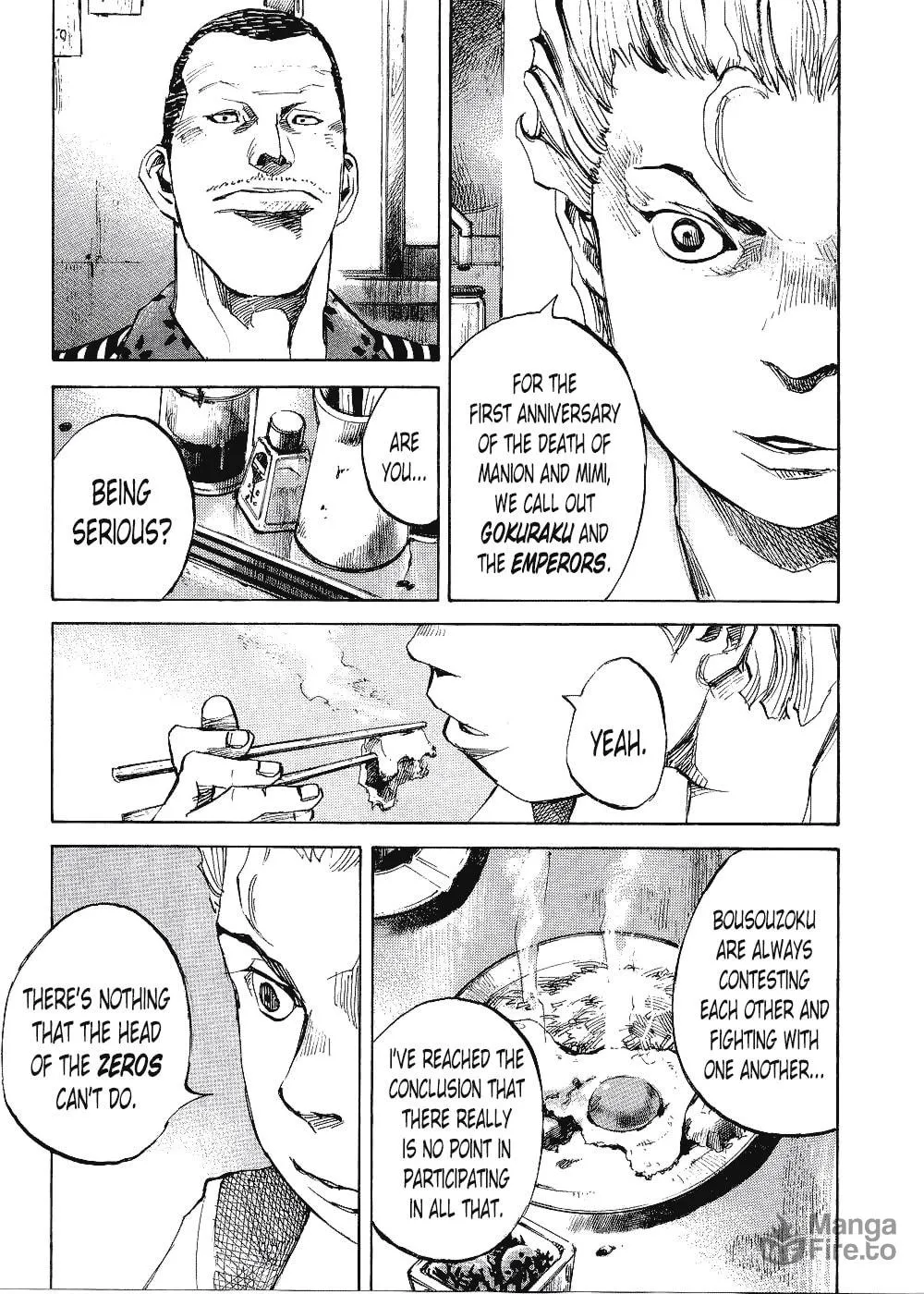 Bakuon Rettou Chapter 67 page 9 - 