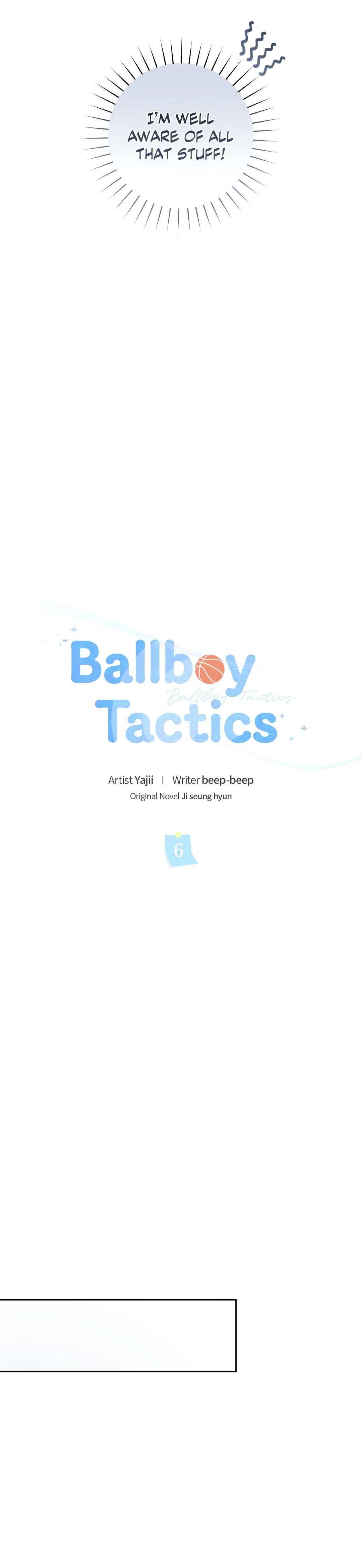 Read Ballboy Tactics chapter 6.1 image 19 on Lezhin
