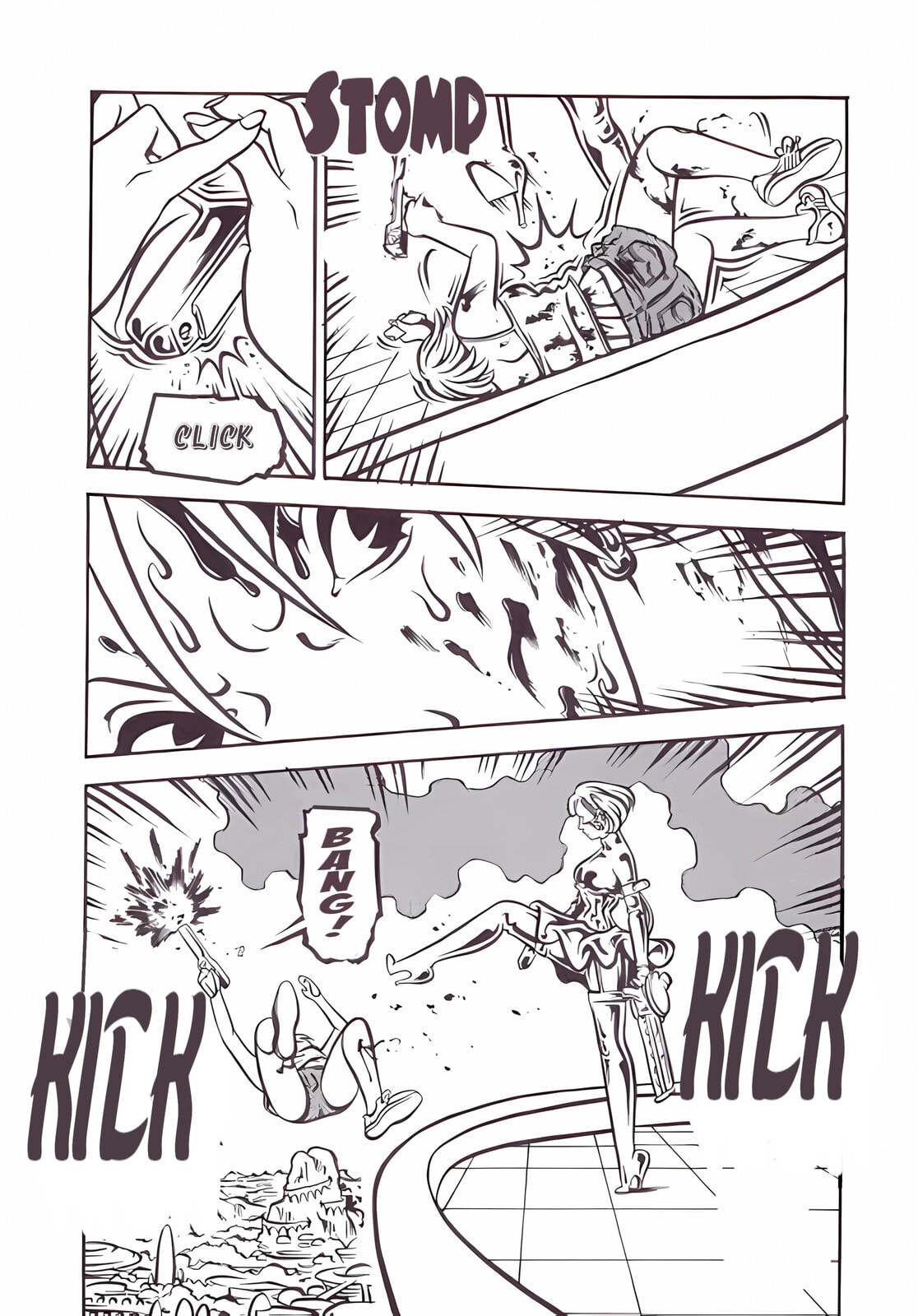Read Bambi and Her Pink Gun chapter 49 image 2 on Lezhin