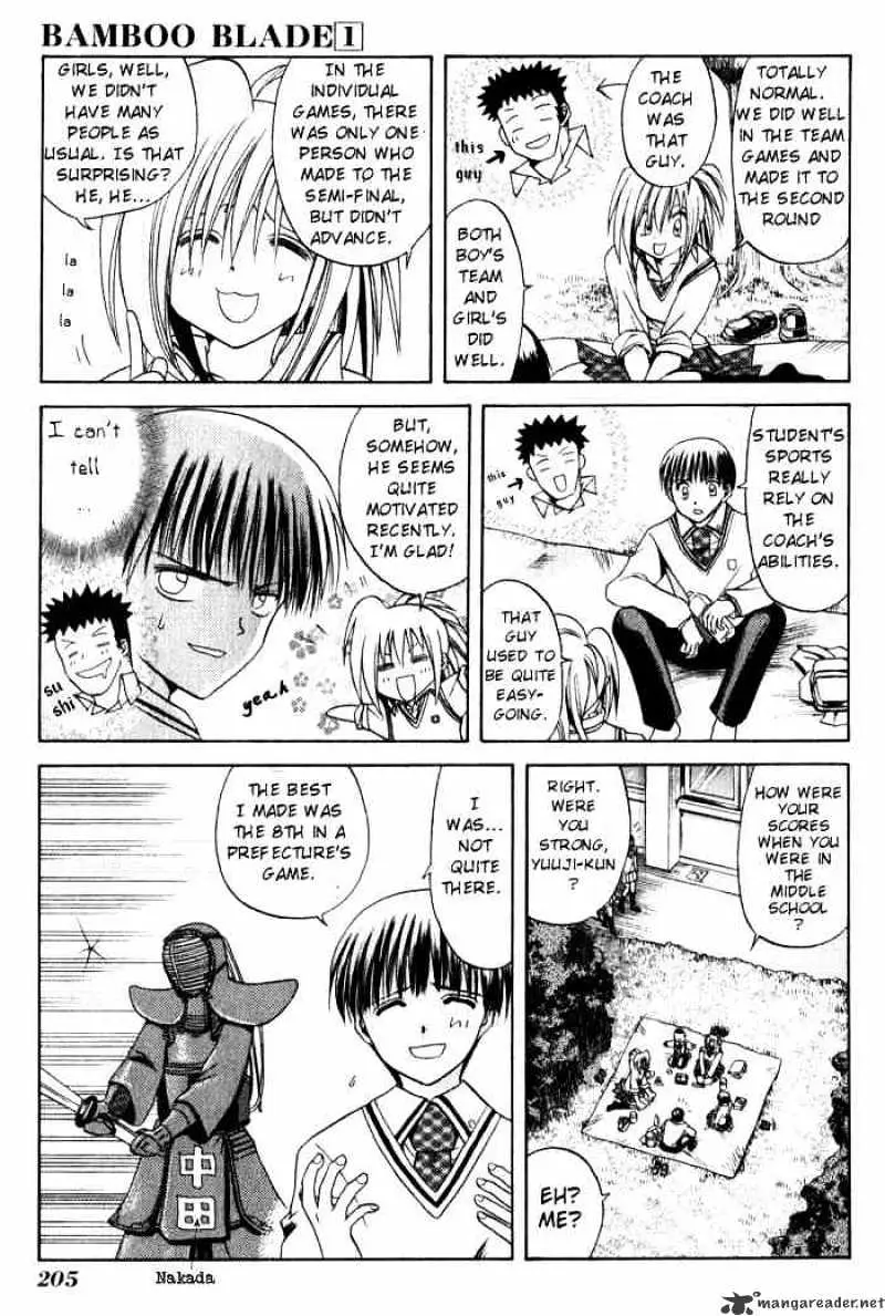 Bamboo Blade Chapter 10 page 8 - 