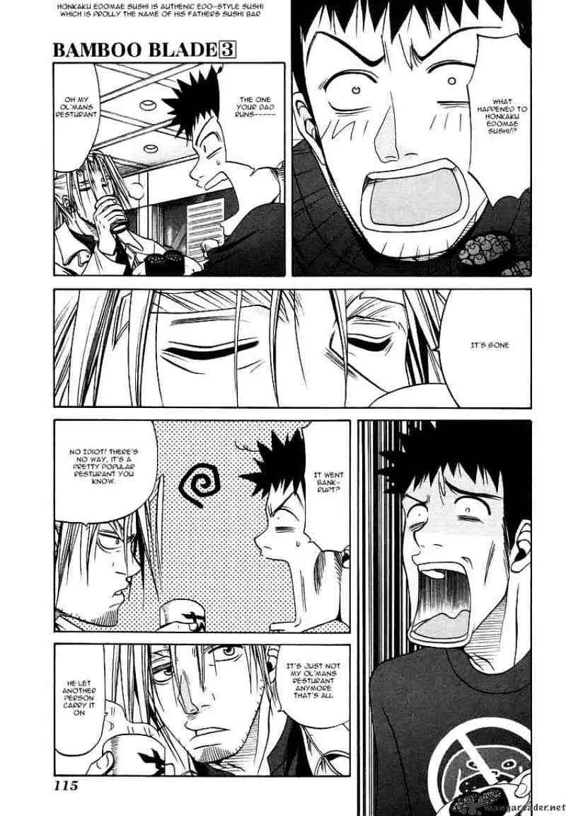 Bamboo Blade Chapter 26 page 3 - 